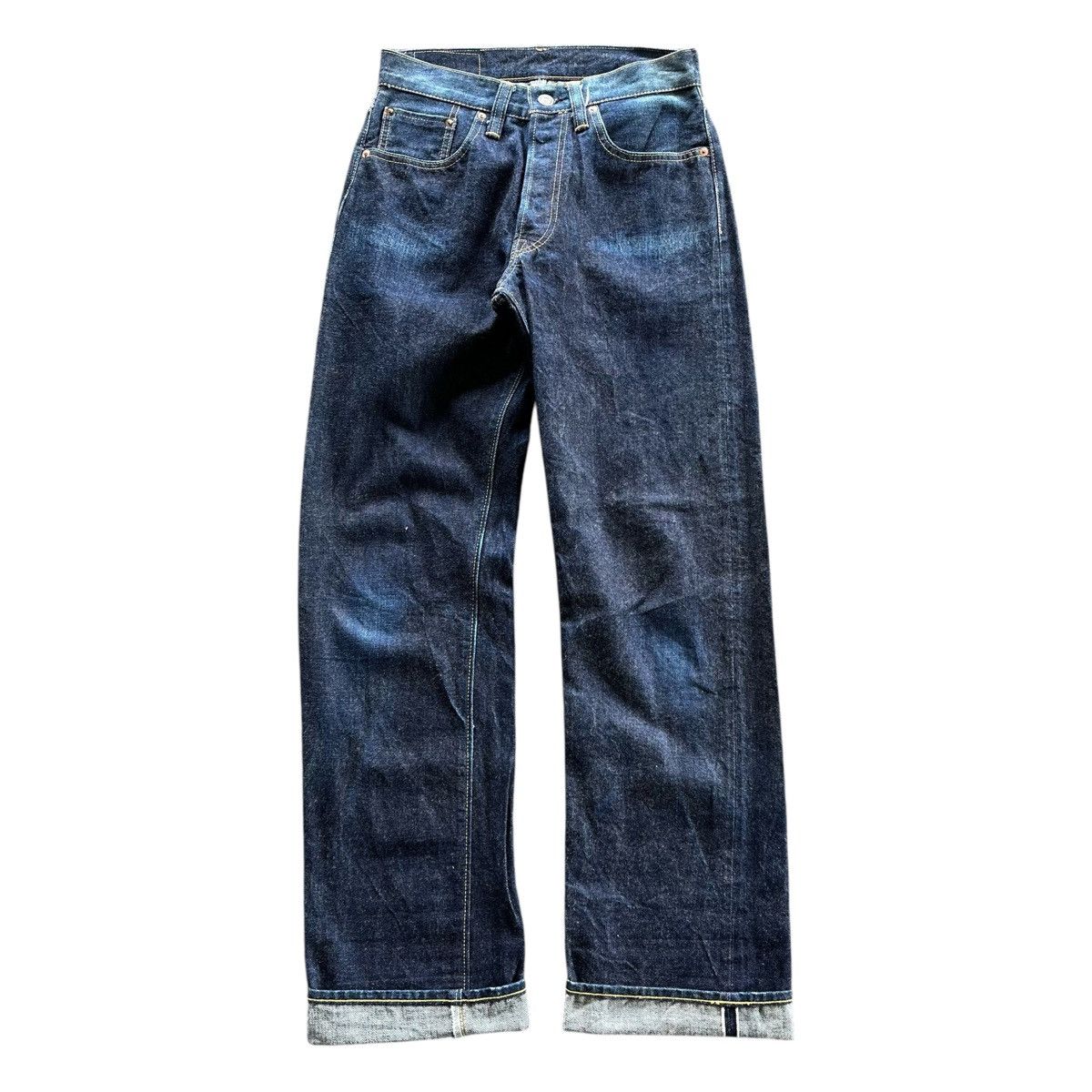 Japanese Brand × The Real McCoy's Vintage Sugar Cane 1947 Selvedge Denim Pants Size US 26 / EU 42 - 1 Thumbnail