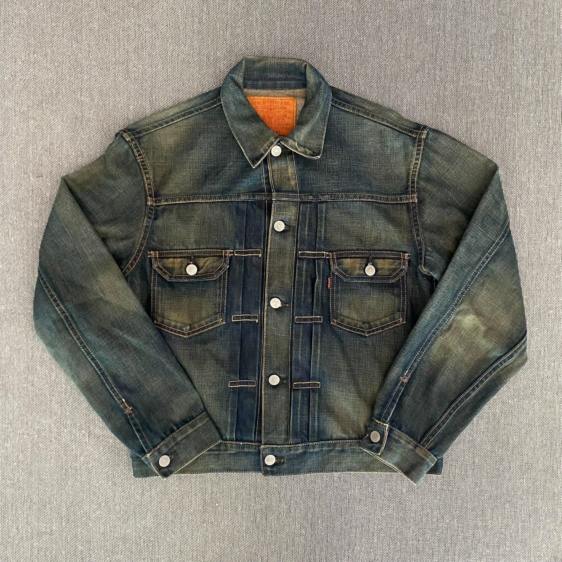 Levi's Vintage Clothing Levi's LVC 507XX J22 Japan Denim Jacket Size US XXS / EU 40 - 1 Thumbnail