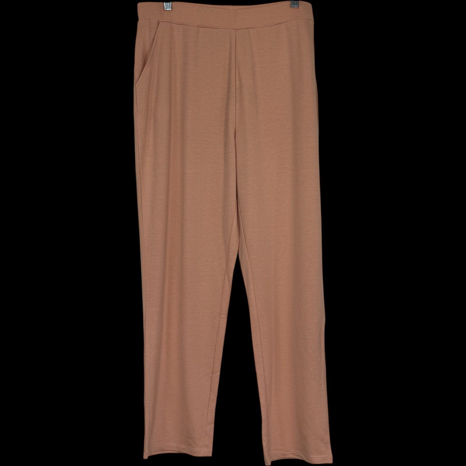 Other Eaze Wear by Antthony Pull On Pants XL Peach Stretch KnitNWT Size 31" - 1 Thumbnail