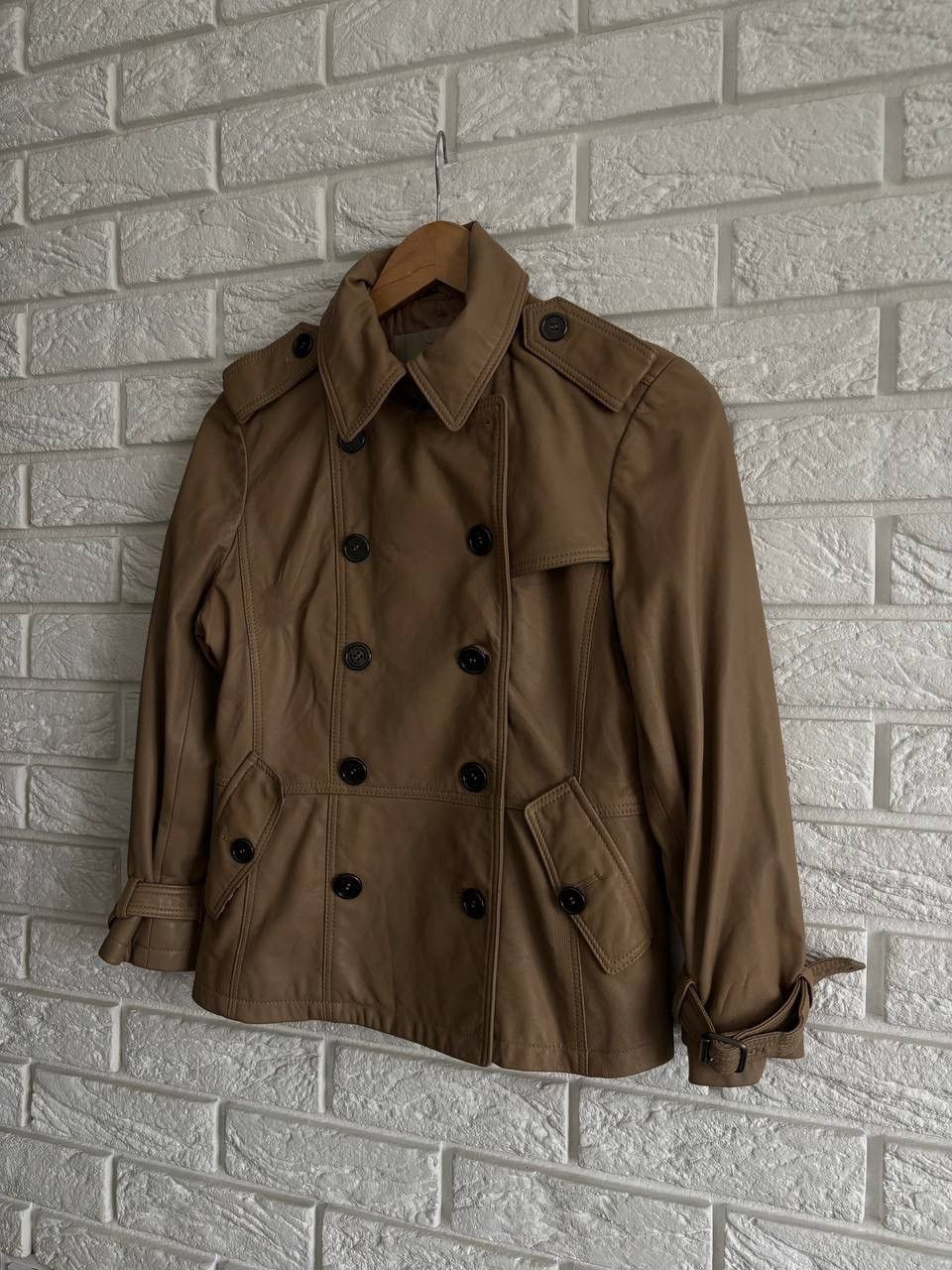 Burberry Burberry Leather Jacket 🤎new collection Size S / US 4 / IT 40 - 2 Thumbnail
