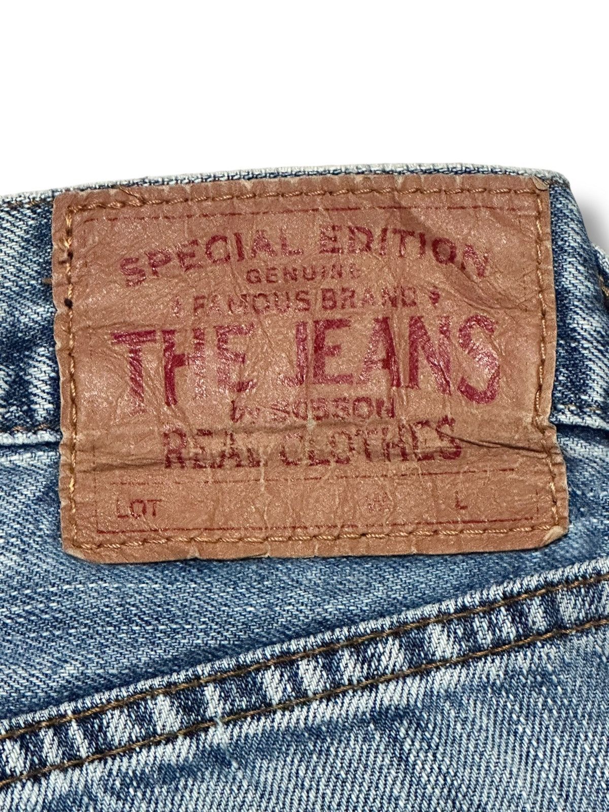 Japanese Brand Bobson Special Edition Flare Jeans – Light Blue Wash & Faded Size US 32 / EU 48 - 10 Thumbnail