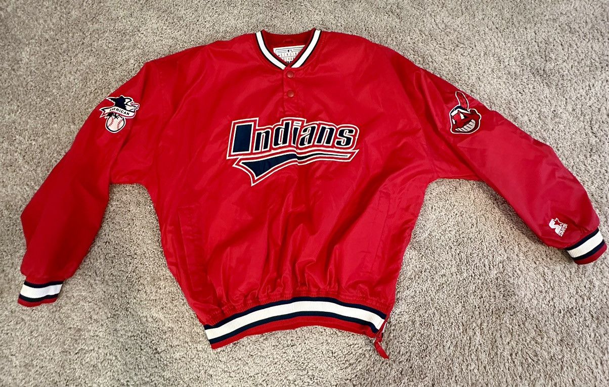Starter Vintage Cleveland Indians Starter Jacket, Sz XL Size US XL / EU 56 / 4 - 3 Thumbnail