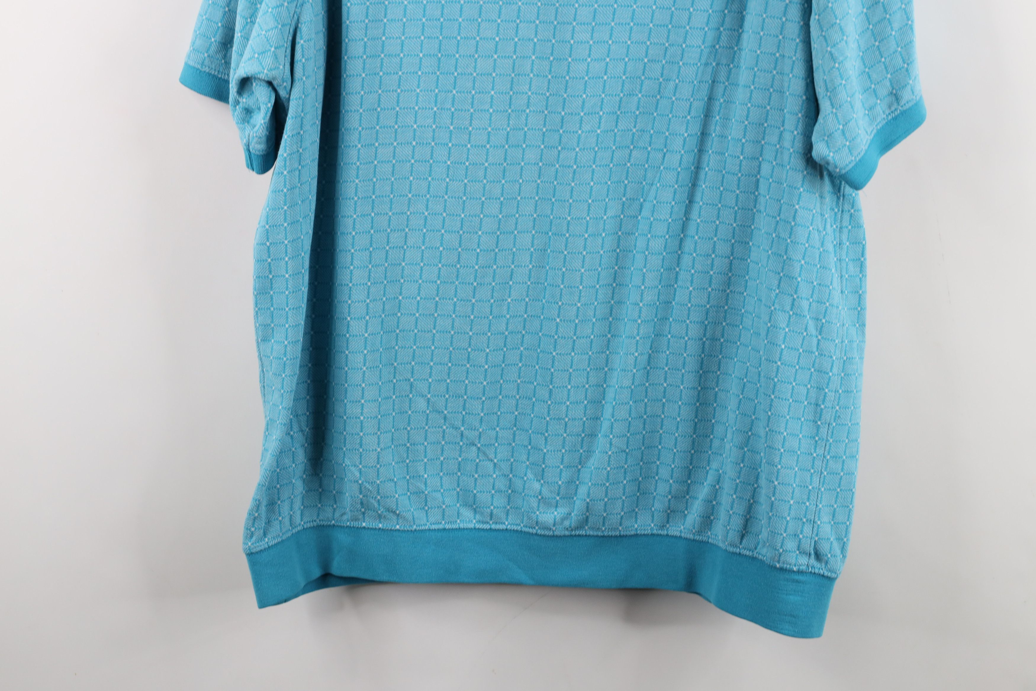Vintage Vintage 90s Streetwear Checkered Pullover Polo Shirt Size US XL / EU 56 / 4 - 13 Thumbnail