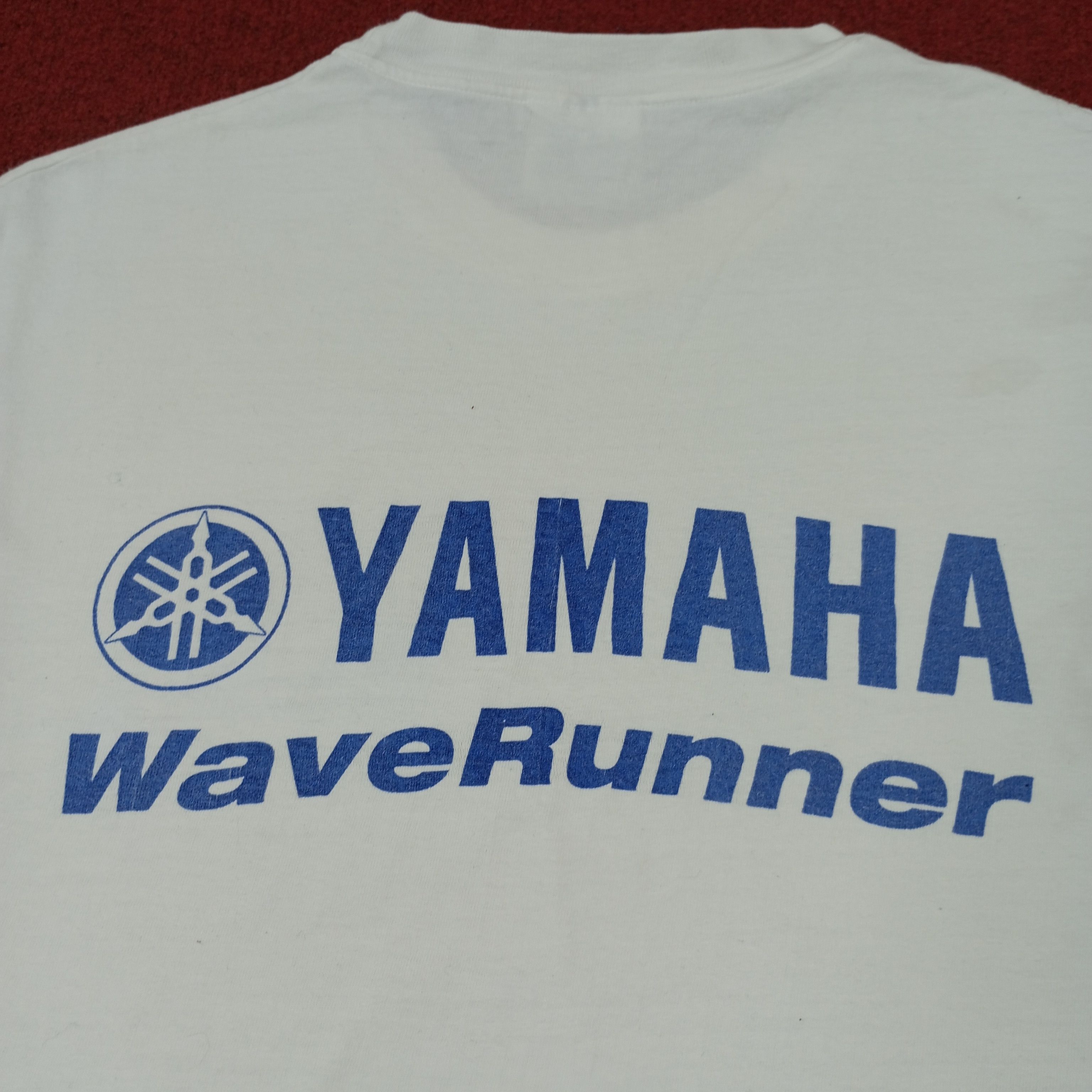 Vintage × Yamaha Yamaha WaveRunner Japanese Brand Vintage Tshirt Size US XL / EU 56 / 4 - 2 Thumbnail