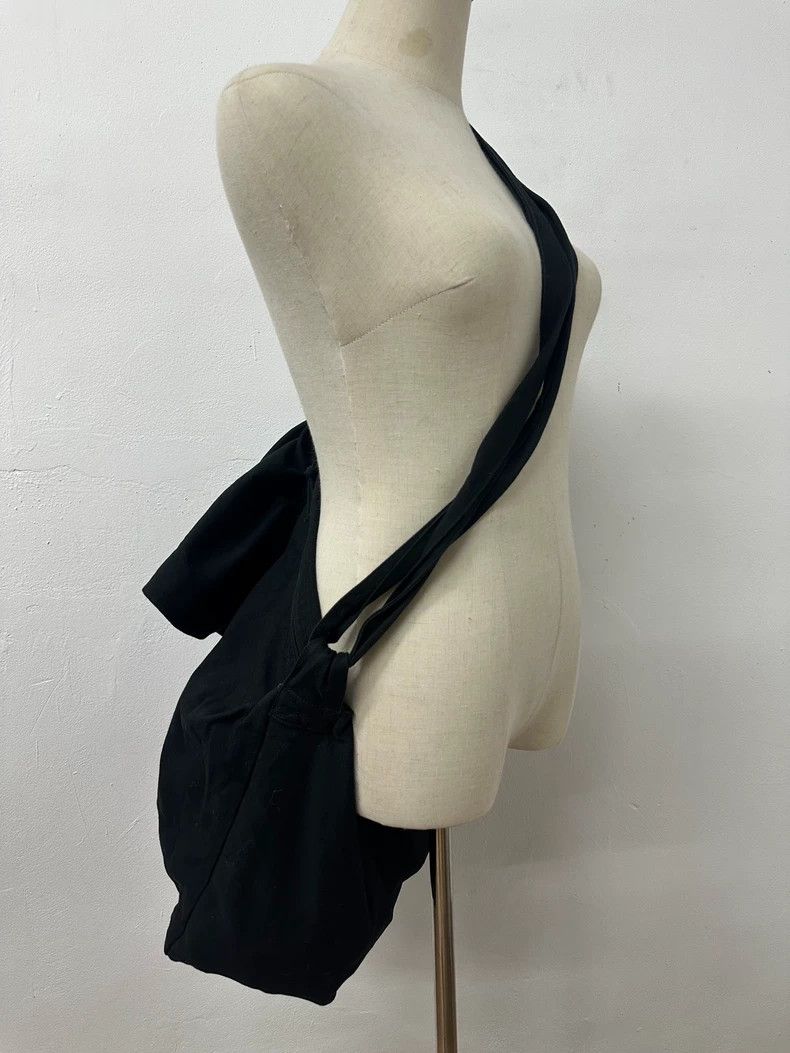 Yohji Yamamoto yohji yamamoto Drawstring Ruffle Hobo Bag Cross Body Bag S Size ONE SIZE - 4 Thumbnail