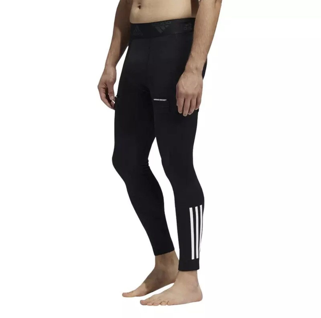 Adidas Adidas Hockey Baselayer Tights with Cup Black adiHockey Pant Size US 32 / EU 48 - 1 Thumbnail