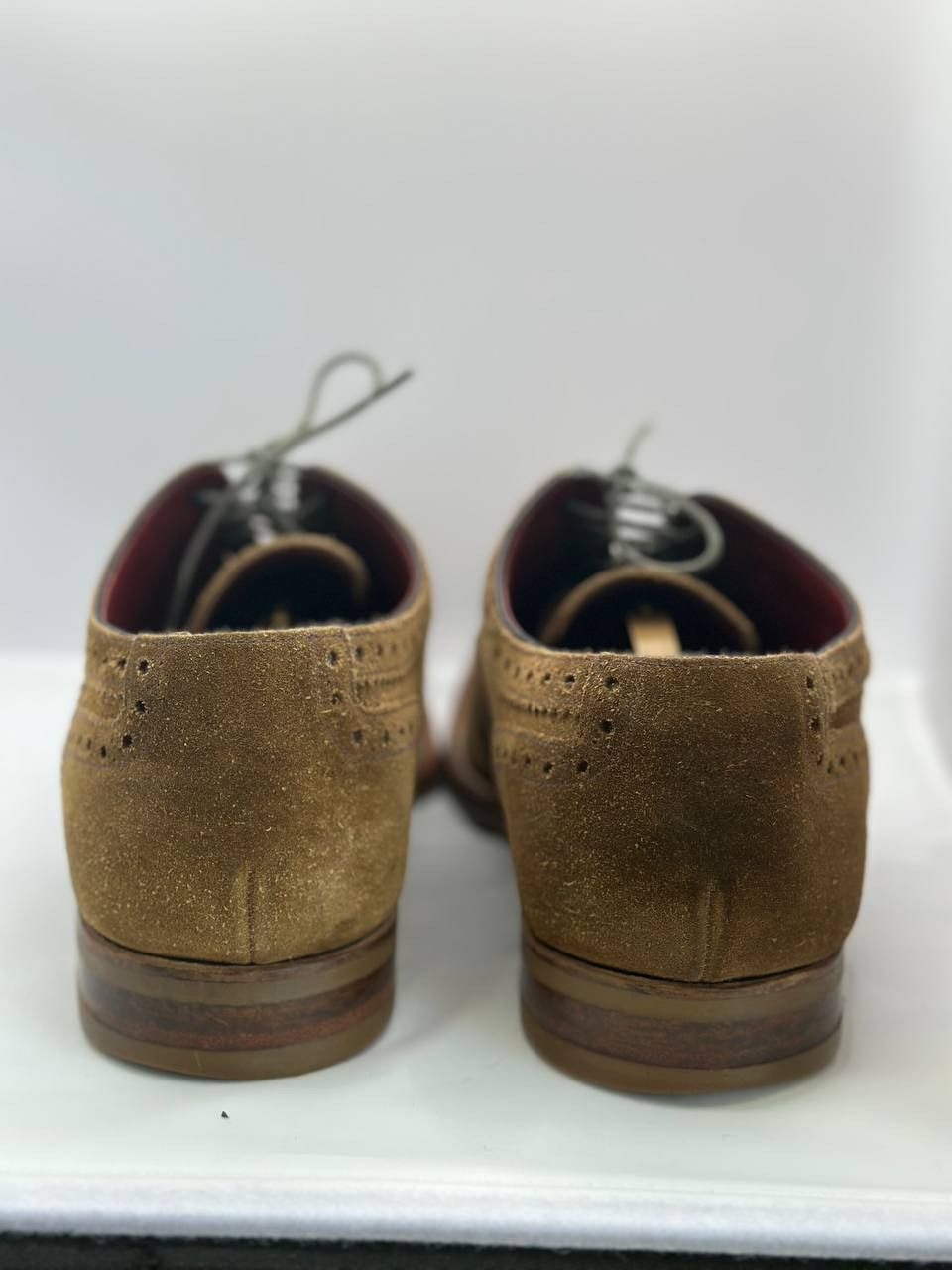 Loake Loake Kerridge TG Suede Brogues Claridge/F UK 8 Almond Toe Size US 9 / EU 42 - 8 Thumbnail