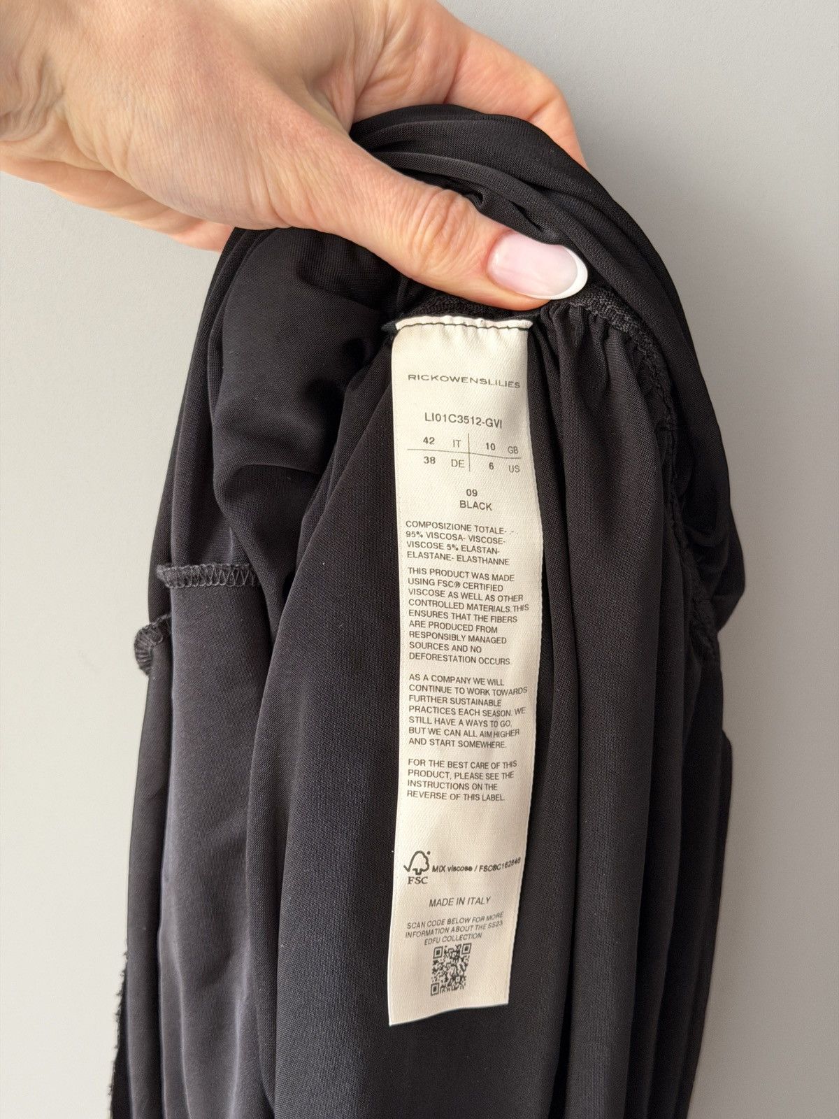 Rick Owens Lilies Last Size Rick Owens Lilies Ruched Sleeveless Mini Dress Size M / US 6-8 / IT 42-44 - 12 Thumbnail