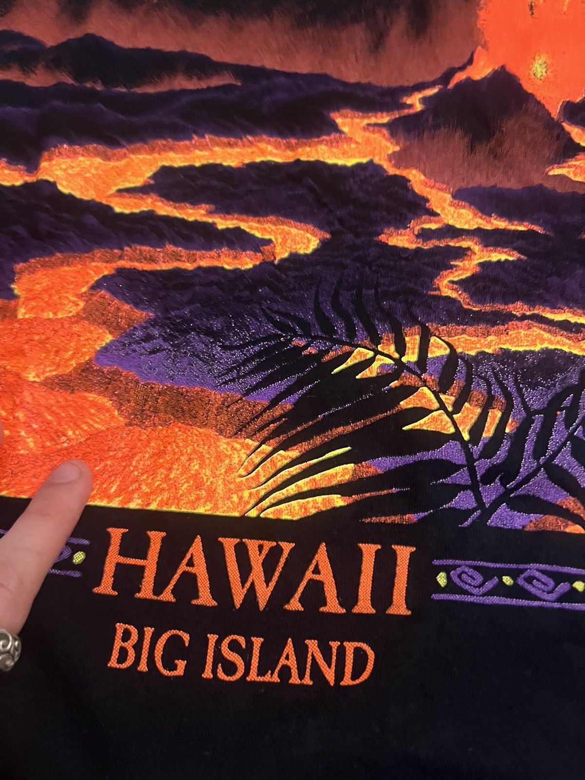 Vintage Insane Hawaii AOP lava tourism tee Size US M / EU 48-50 / 2 - 2 Thumbnail