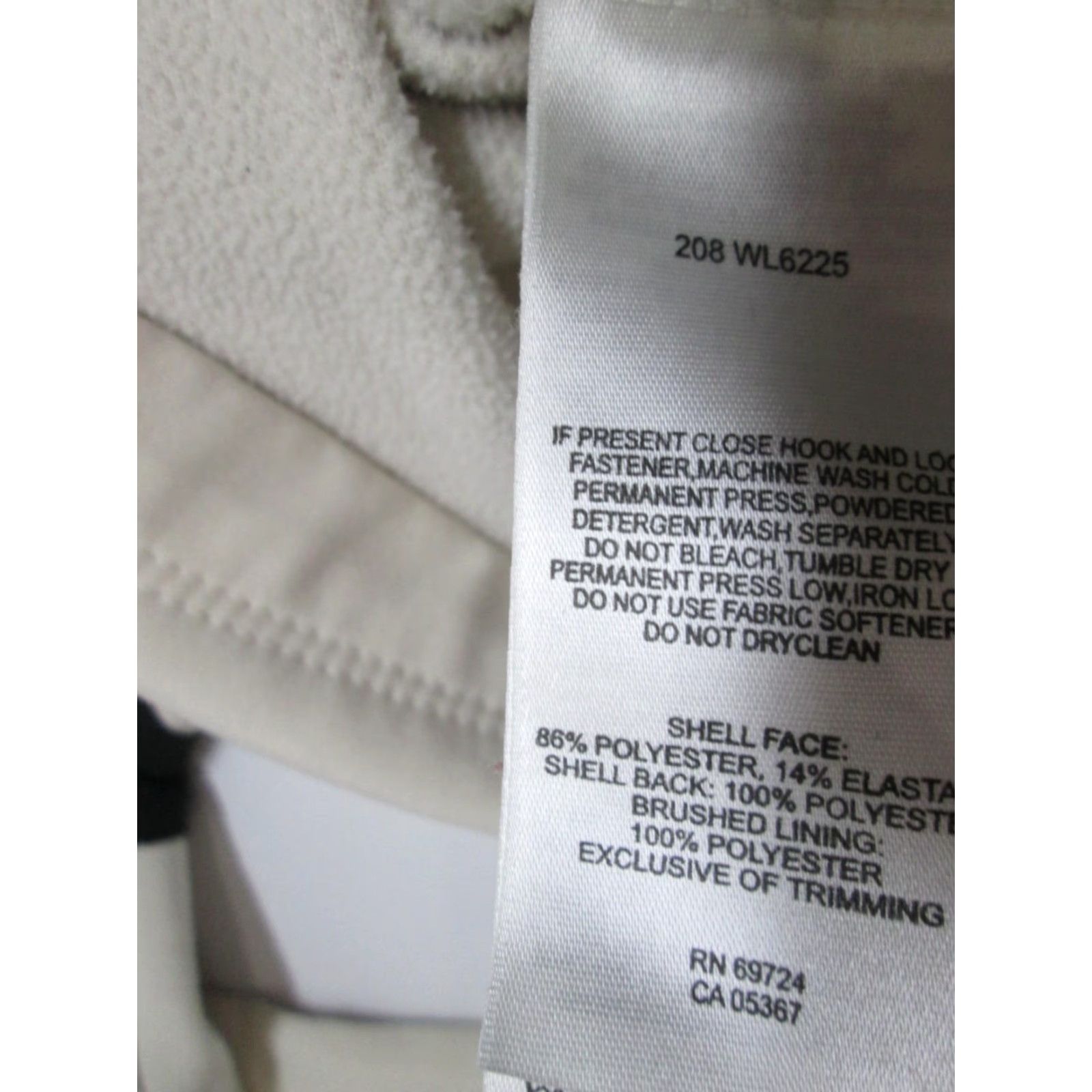Vintage Columbia Womens Windbreaker Jacket XL Ivory Titanium Active Outerwear Size XL / US 12-14 / IT 48-50 - 6 Thumbnail