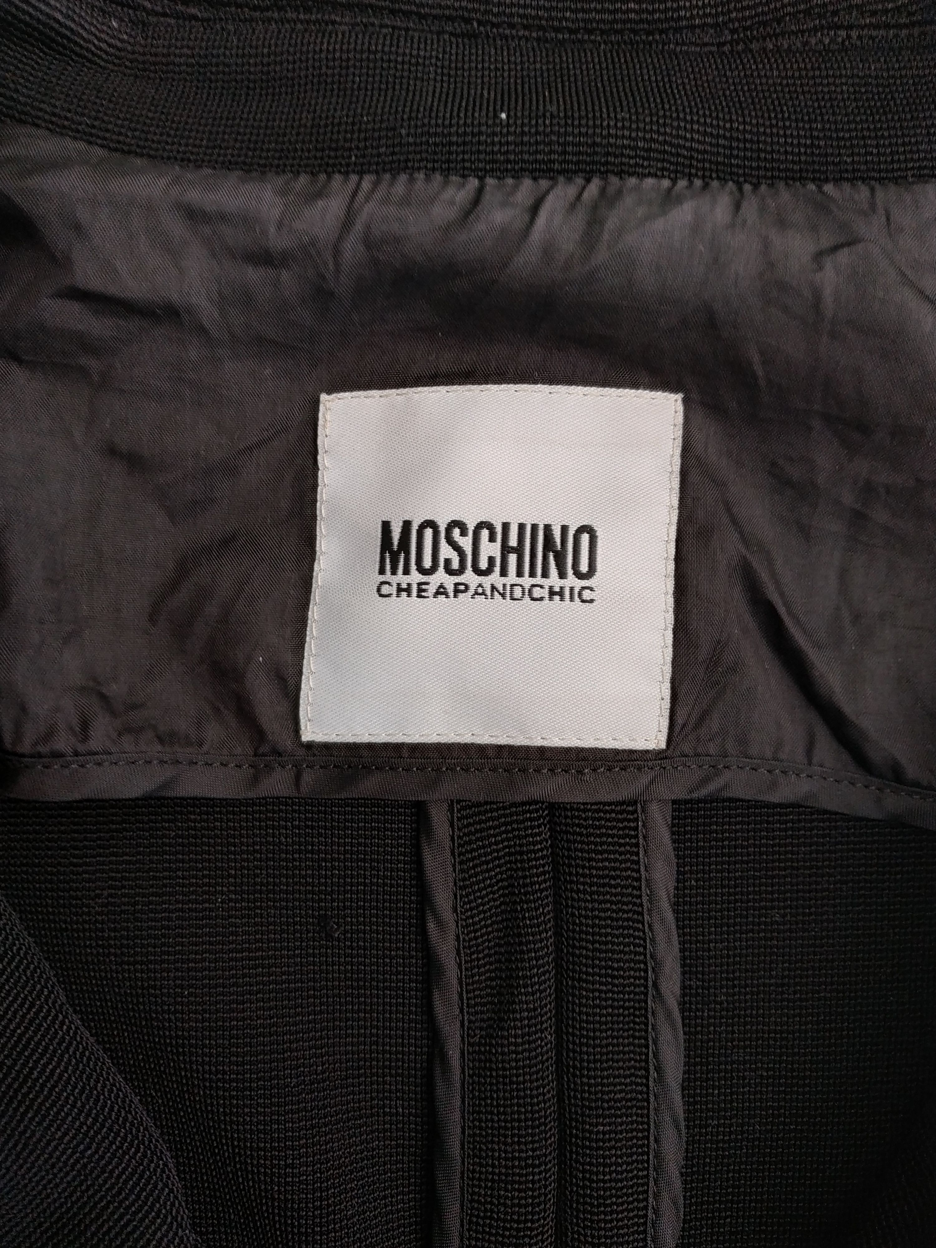 Moschino MOSCHINO Women's Blazer-Suit Jacket,Fr 38 (MEDIUM) Size S / US 4 / IT 40 - 6 Thumbnail