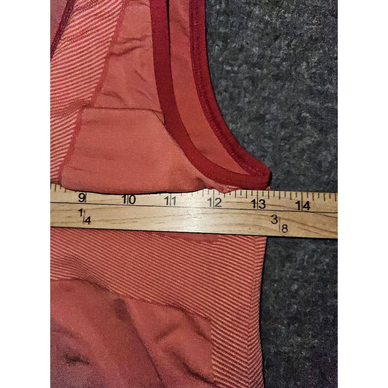 Athleta Athleta Tank Top Women's Small Red Striped Active Yoga Running Gym Size S / US 4 / IT 40 - 3 Thumbnail