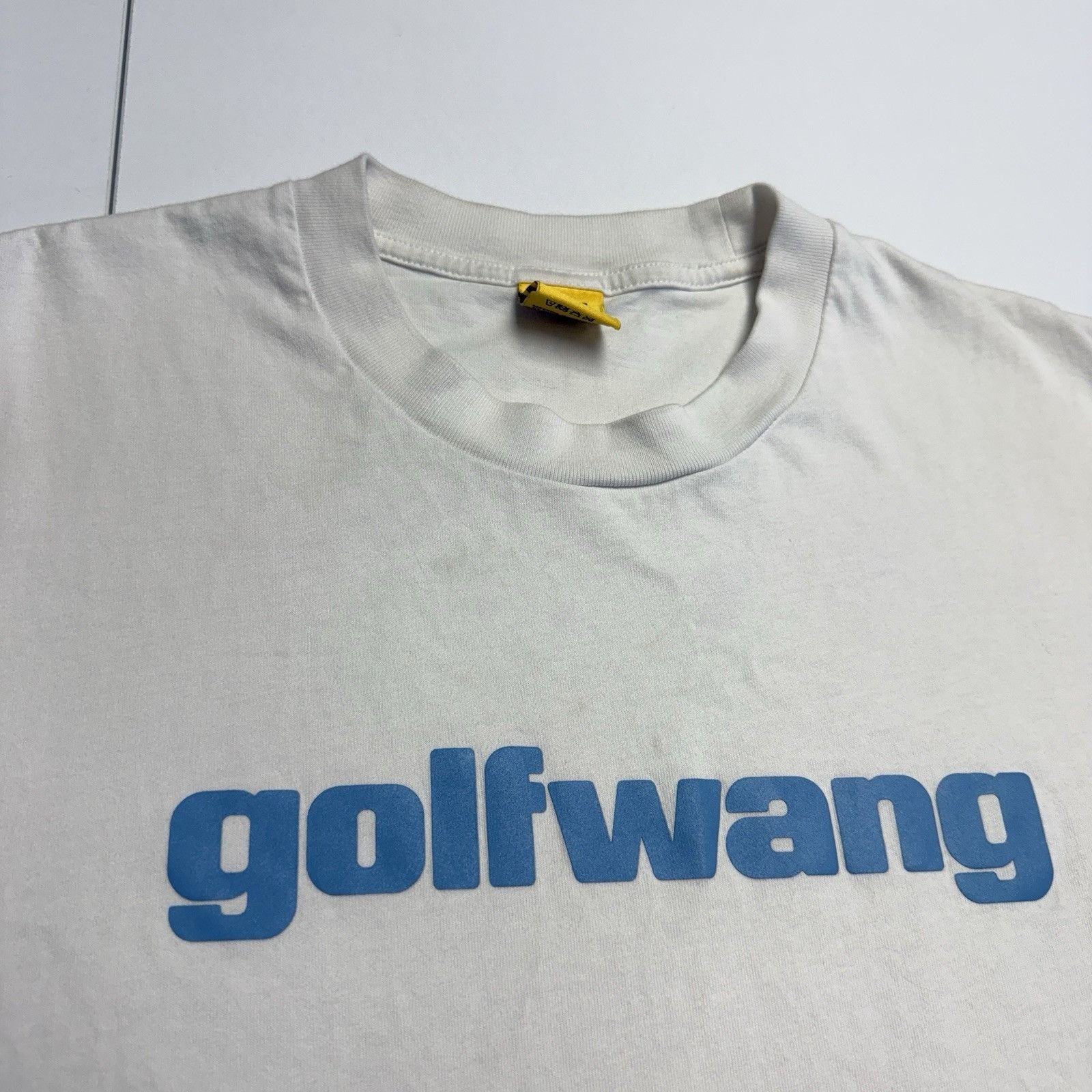 Golf Wang Golf Wang T Shirt Mens Large White Short Sleeve Skater Grung Size US L / EU 52-54 / 3 - 5 Thumbnail