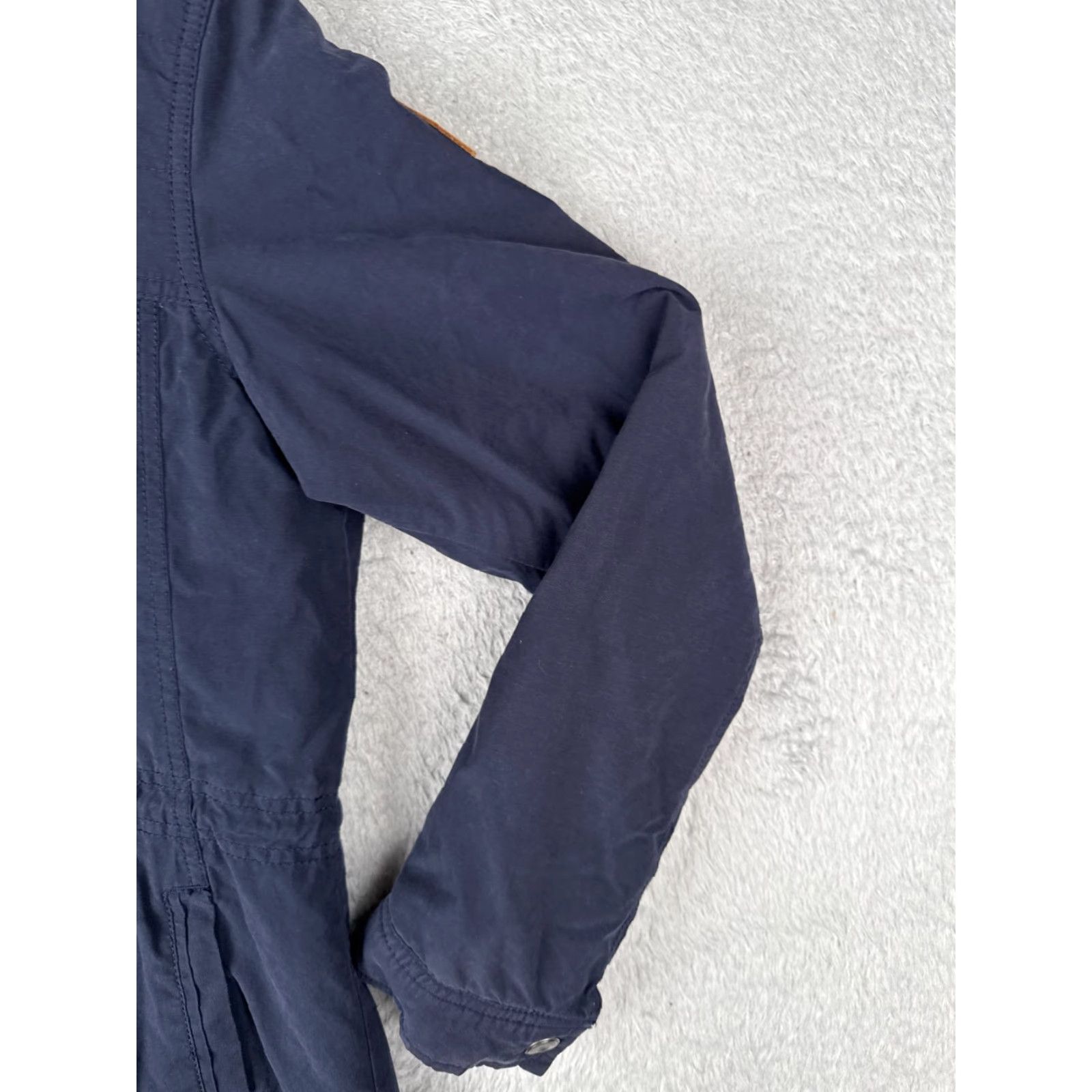 Vintage Columbia Jacket Women S Blue Chatfield Hill Sherpa-Lined Full Zip Hooded Size S / US 4 / IT 40 - 2 Thumbnail