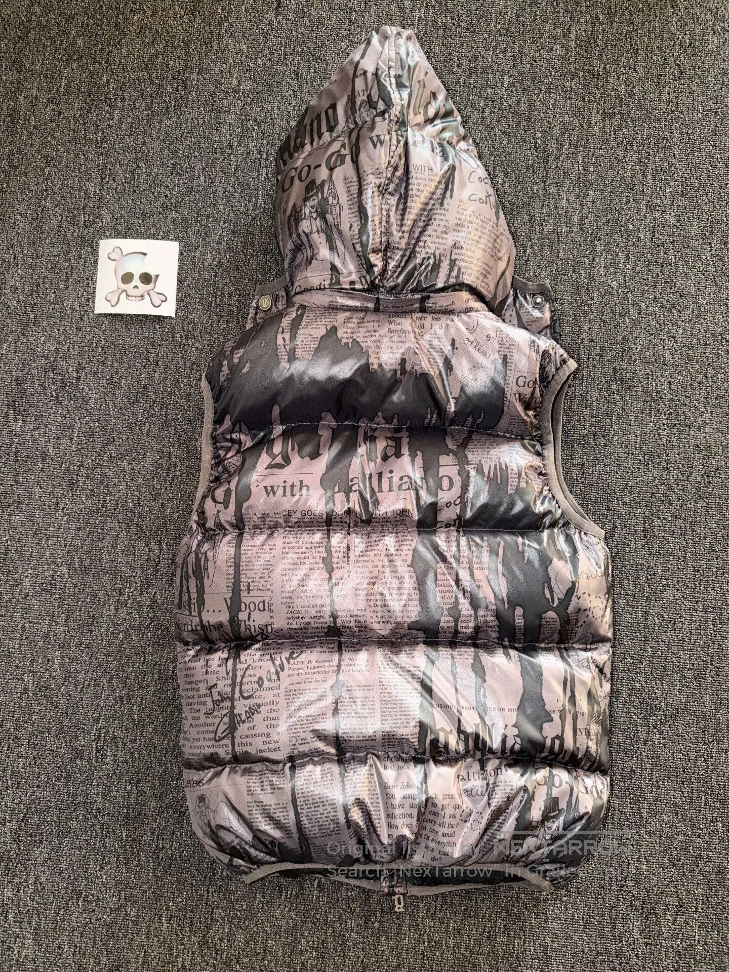 Other John Galliano Newspaper Down Vest. Size US S / EU 44-46 / 1 - 4 Thumbnail
