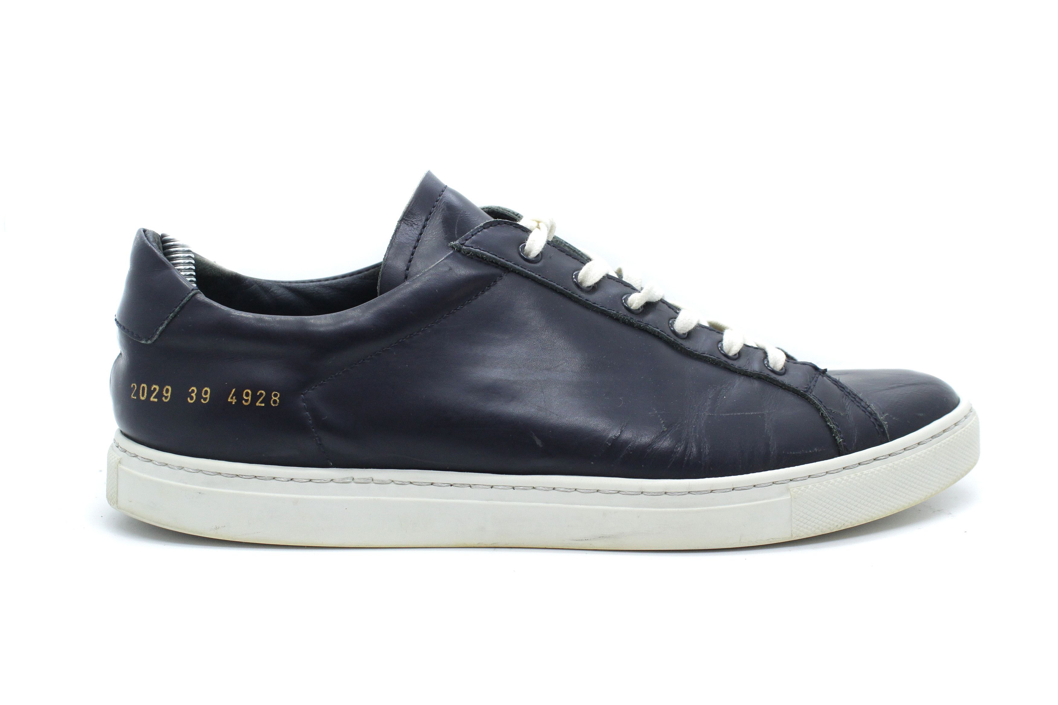 Common Projects Achilles Low Leather Sneakers Size US 6 / EU 39 - 2 Thumbnail