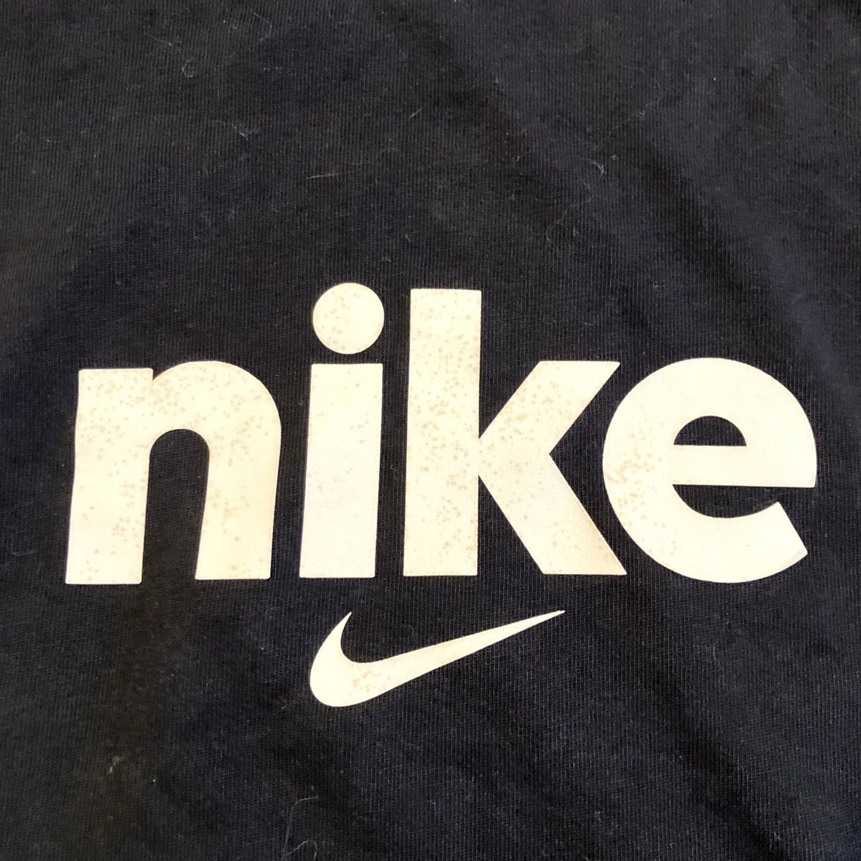 Nike Nike Cropped Sweatshirt Women's 1X XL Black Big Logo Crew Neck Awesome Size XL / US 12-14 / IT 48-50 - 2 Thumbnail