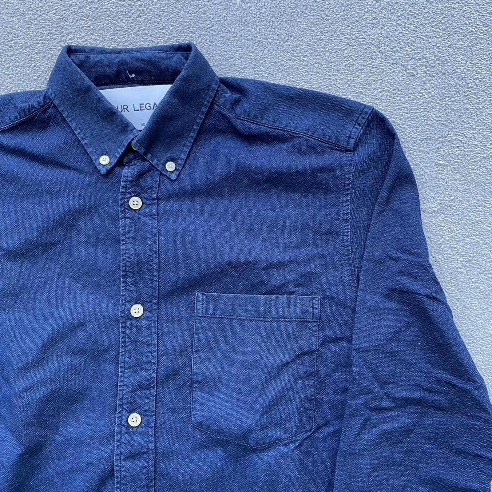 Our Legacy Our Legacy Rinse Wash Button Down Pocket Shirt Size US S / EU 44-46 / 1 - 2 Thumbnail