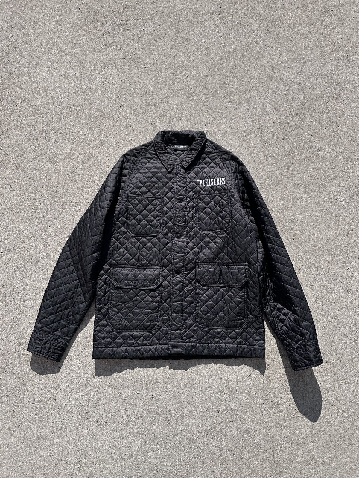 Pleasures 2018 Pleasures Quilted Trucker Jacket Size US L / EU 52-54 / 3 - 1 Thumbnail