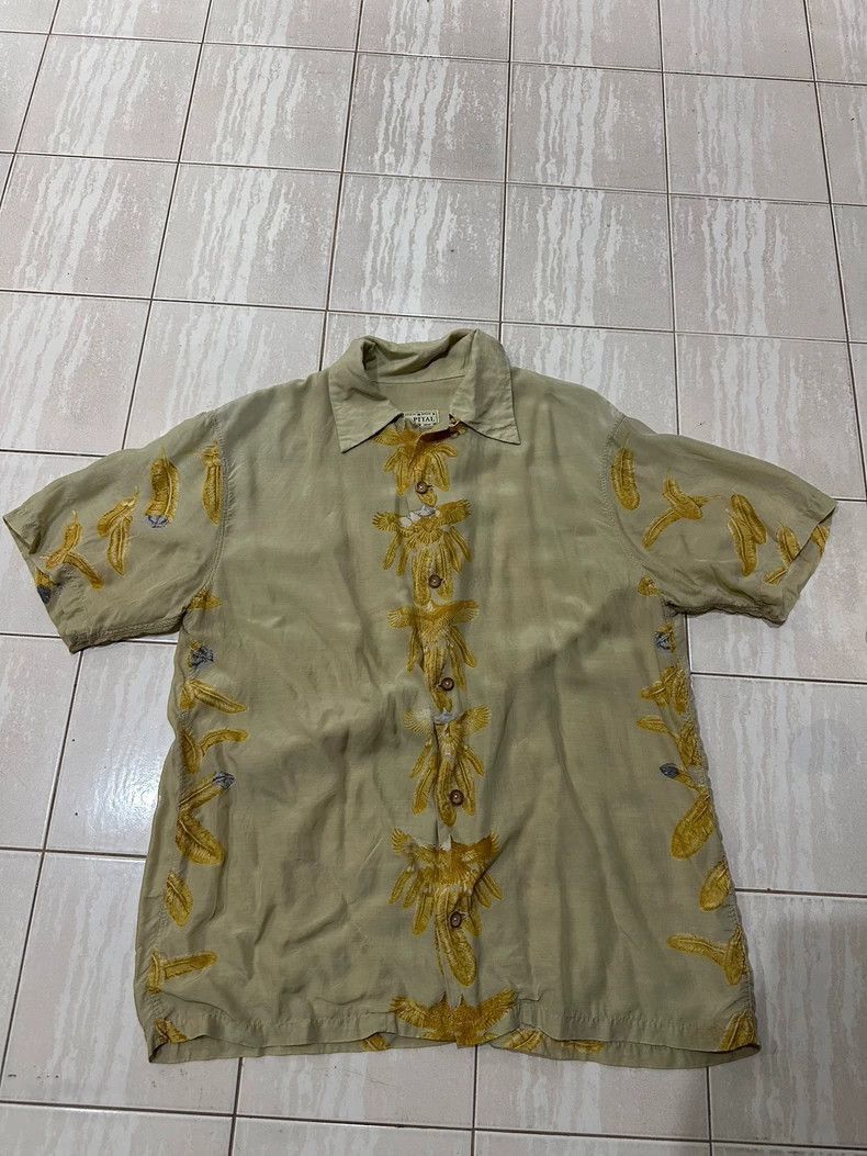 Kapital Kapital Eagle Feather Aloha Short Sleeve Shirt Size US M / EU 48-50 / 2 - 2 Thumbnail