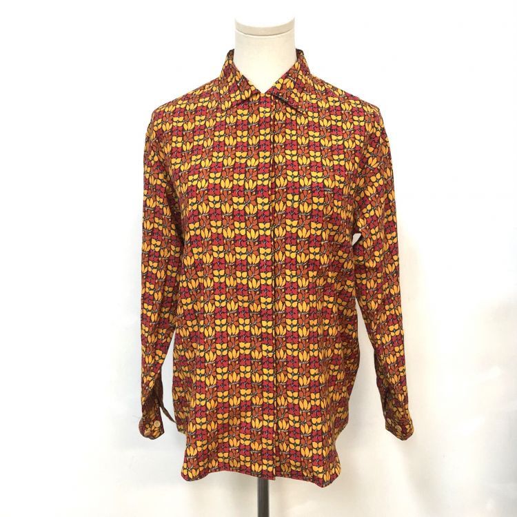 Dior Christian Dior Leaf Print Button Up Shirt Size S Size US S / EU 44-46 / 1 - 1 Thumbnail