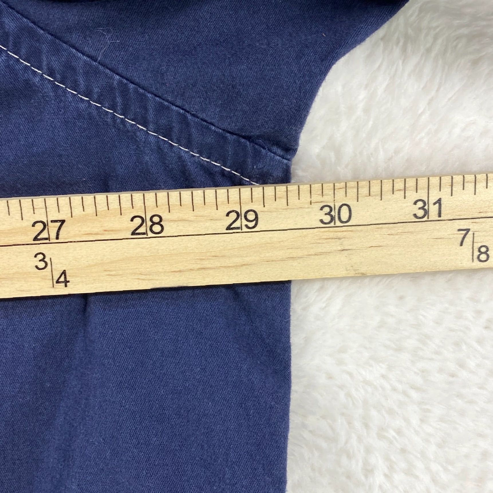 Vintage VINTAGE Cabela's Long Sleeve Button Up Blue Shirt Mens 2XL Tall Cotton Shirt Size US XXL / EU 58 / 5 - 7 Thumbnail