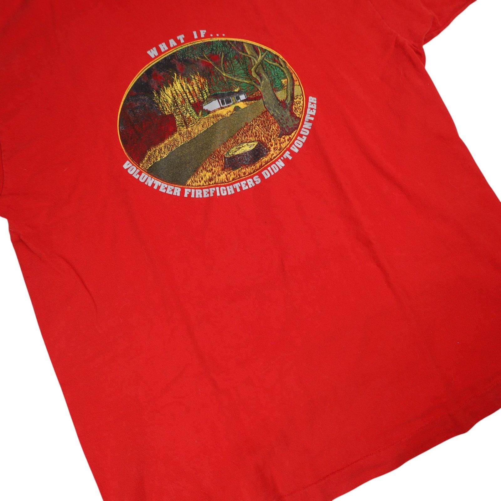 Vintage Vintage West Point Fire Department Graphic T Shirt Size US XL / EU 56 / 4 - 3 Thumbnail