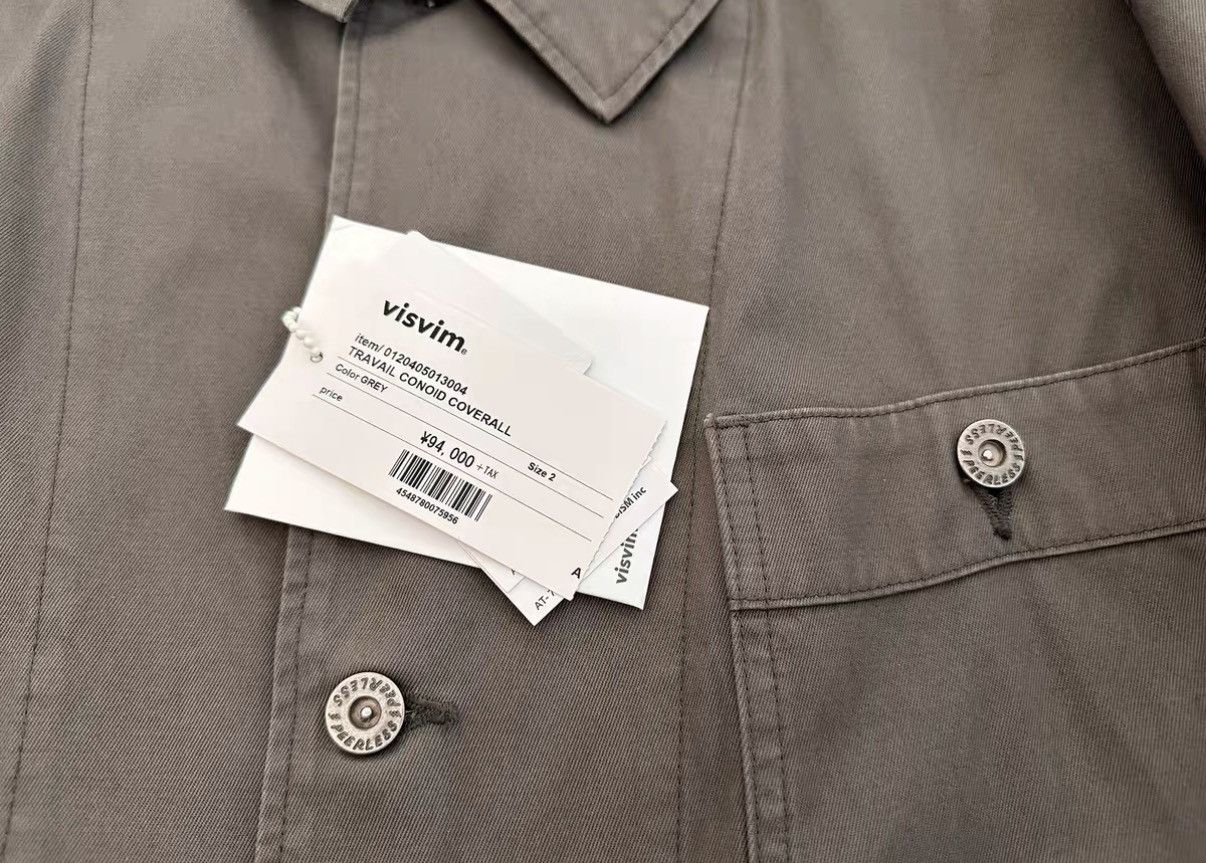 Visvim VISVIM 20AW TRAVAIL CONOID COVERALL bandana vintage fabric Size US M / EU 48-50 / 2 - 4 Thumbnail