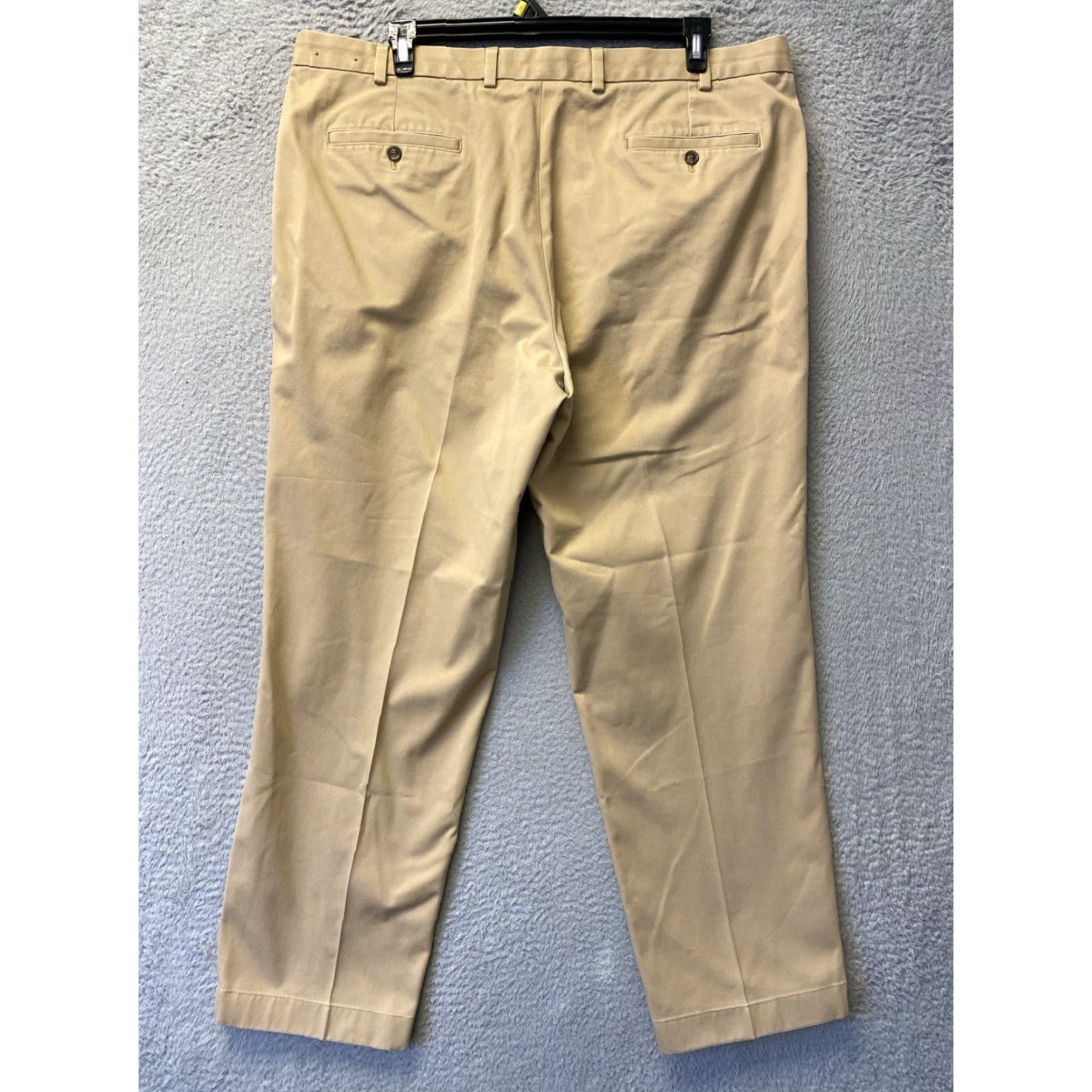 Brooks Brothers Brooks Brothers Chino Pants Mens 42x32 Solid Tan Flat Front Pleated City Wedding Preppy Classic Classic Mens Pants Tan 42 32 Inseam Pockets Straight Size US 42 / EU 58 - 6 Thumbnail