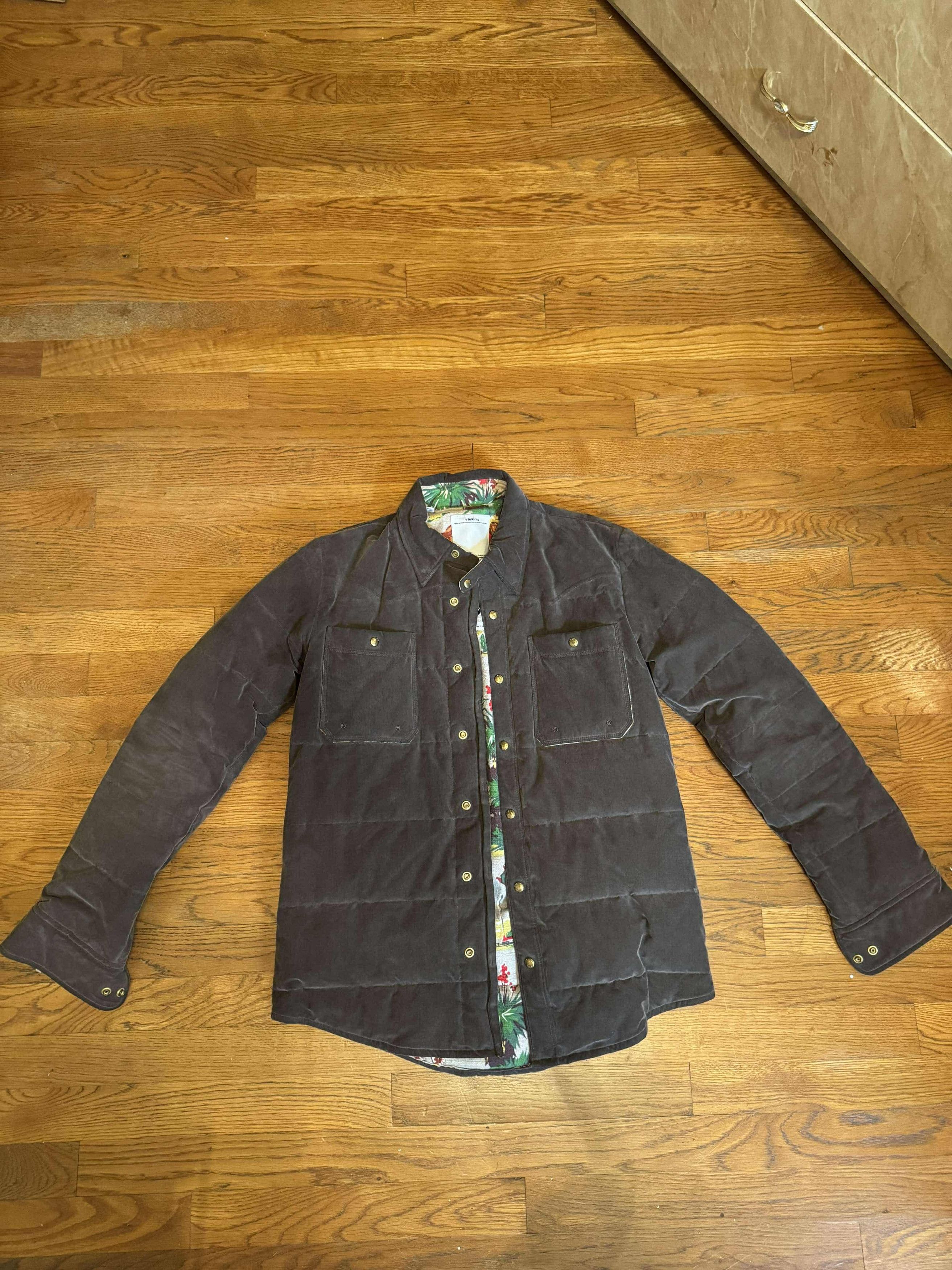 Visvim Visvim Kerchief Down Jacket (Wool Plaid) | Grailed