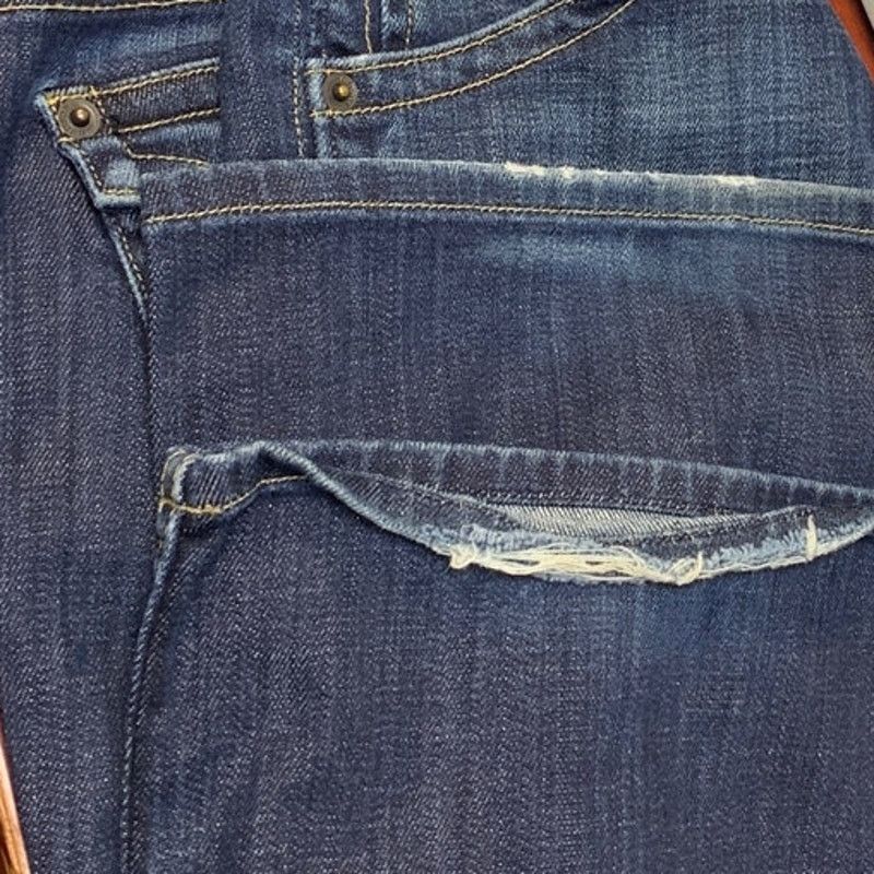 Hudson Hudson Womens Size 28 Petite Stretch Cotton Blue Jeans Size 31" - 5 Thumbnail