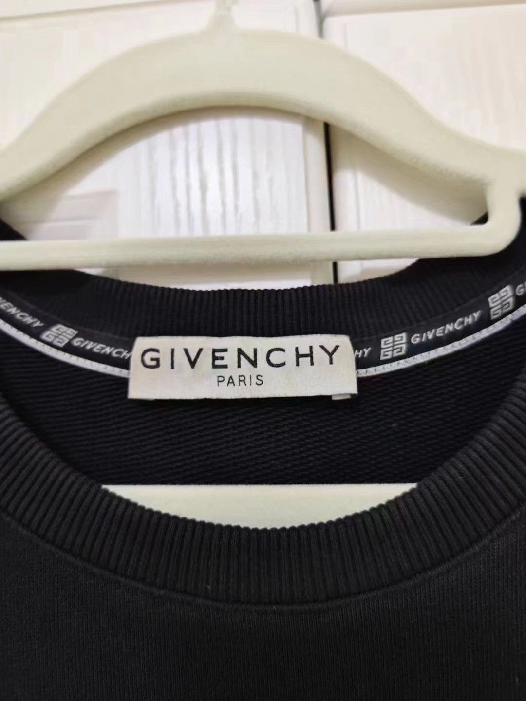 Givenchy GIVENCHY PARIS LOGO SWEATER Size US M / EU 48-50 / 2 - 2 Thumbnail
