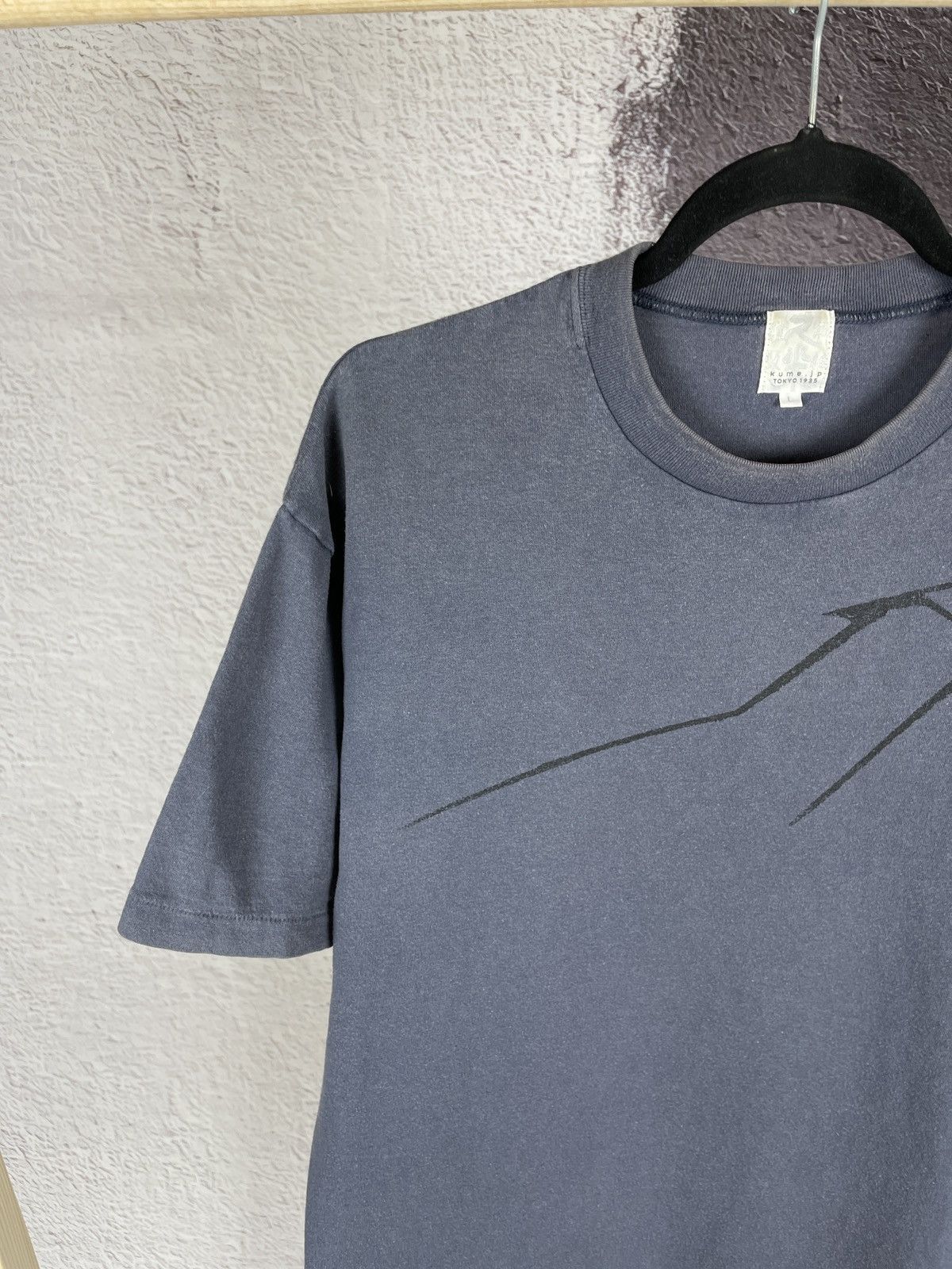 Japanese Brand VINTAGE Faded KUME JP TOKYO 1935 RAKU TEE SHIRT JAPAN Rare Size US L / EU 52-54 / 3 - 5 Thumbnail