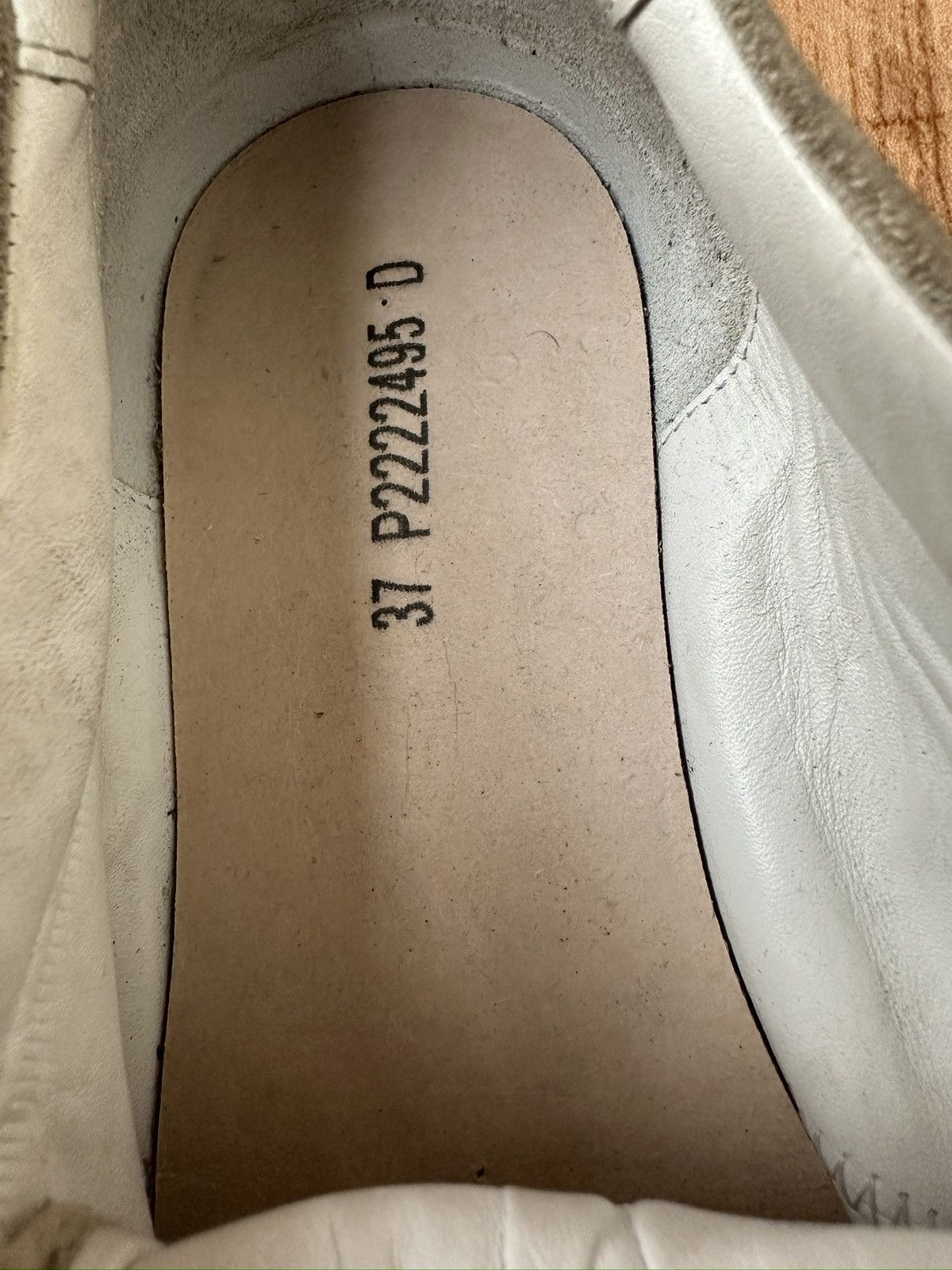 Maison Margiela Maison margiela MM6 White Court Sneakers Lowtops Size US 7 / IT 37 - 14 Thumbnail