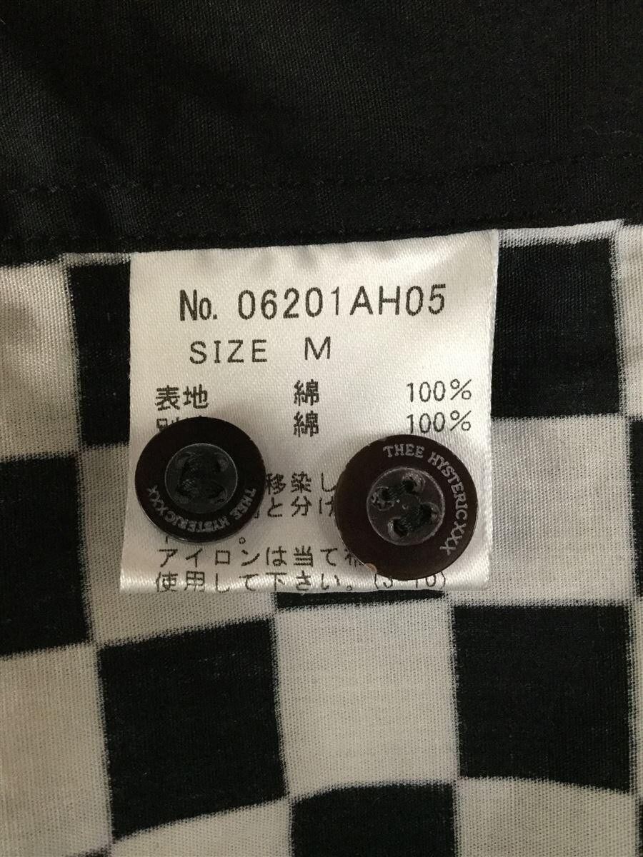 Hysteric Glamour Hysteric Glamour Cotton Open Collar Shirt Black Check Size US M / EU 48-50 / 2 - 4 Thumbnail