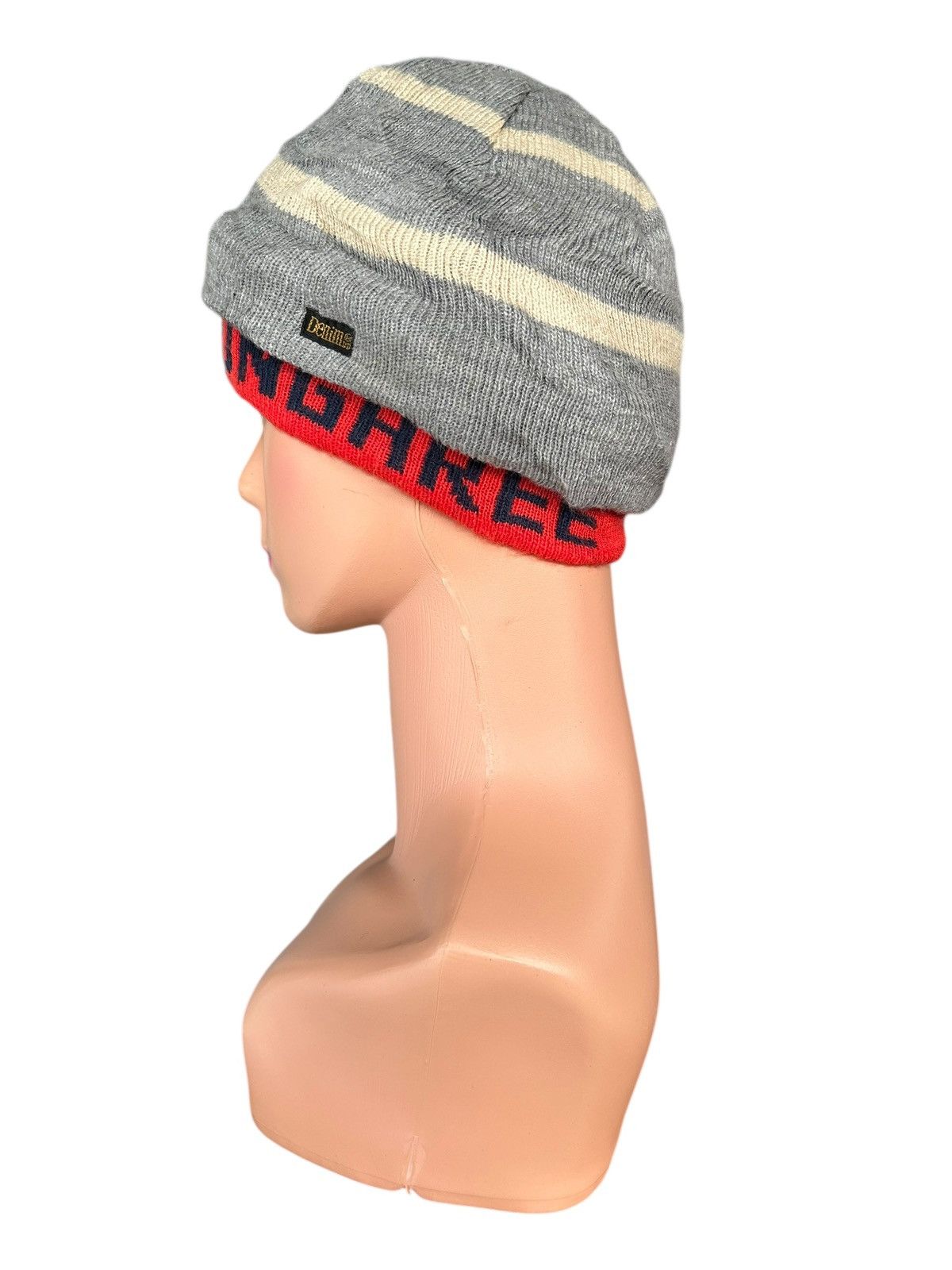 Japanese Brand × Kapital × Vintage Vintage Denim Dungaree Japanese Beanie Hats Size ONE SIZE - 5 Thumbnail