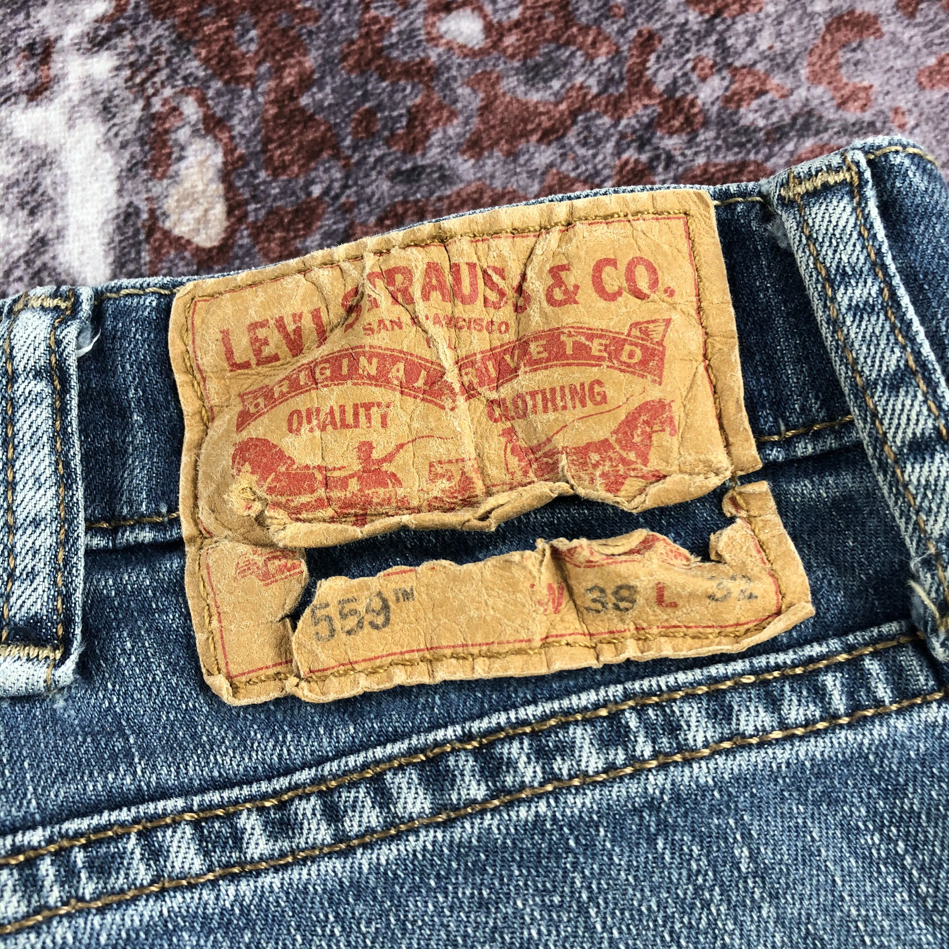 Levi's × Vintage Vintage Blue Wash Levis 559 Jeans-JM2617 Size US 38 / EU 54 - 5 Thumbnail