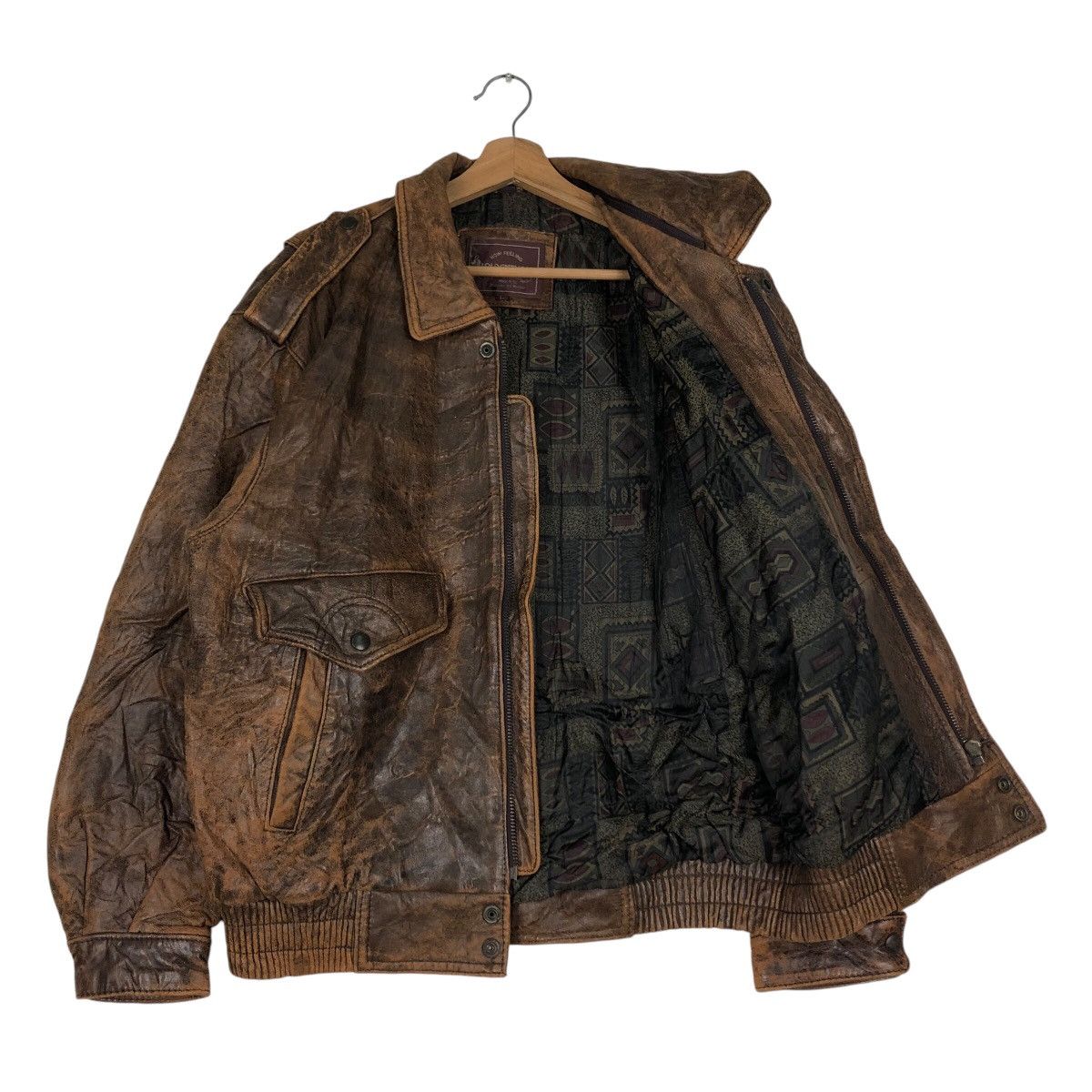 Japanese Brand 📌Vintage Leather Jacket Biker Loldanthony Size US L / EU 52-54 / 3 - 12 Thumbnail