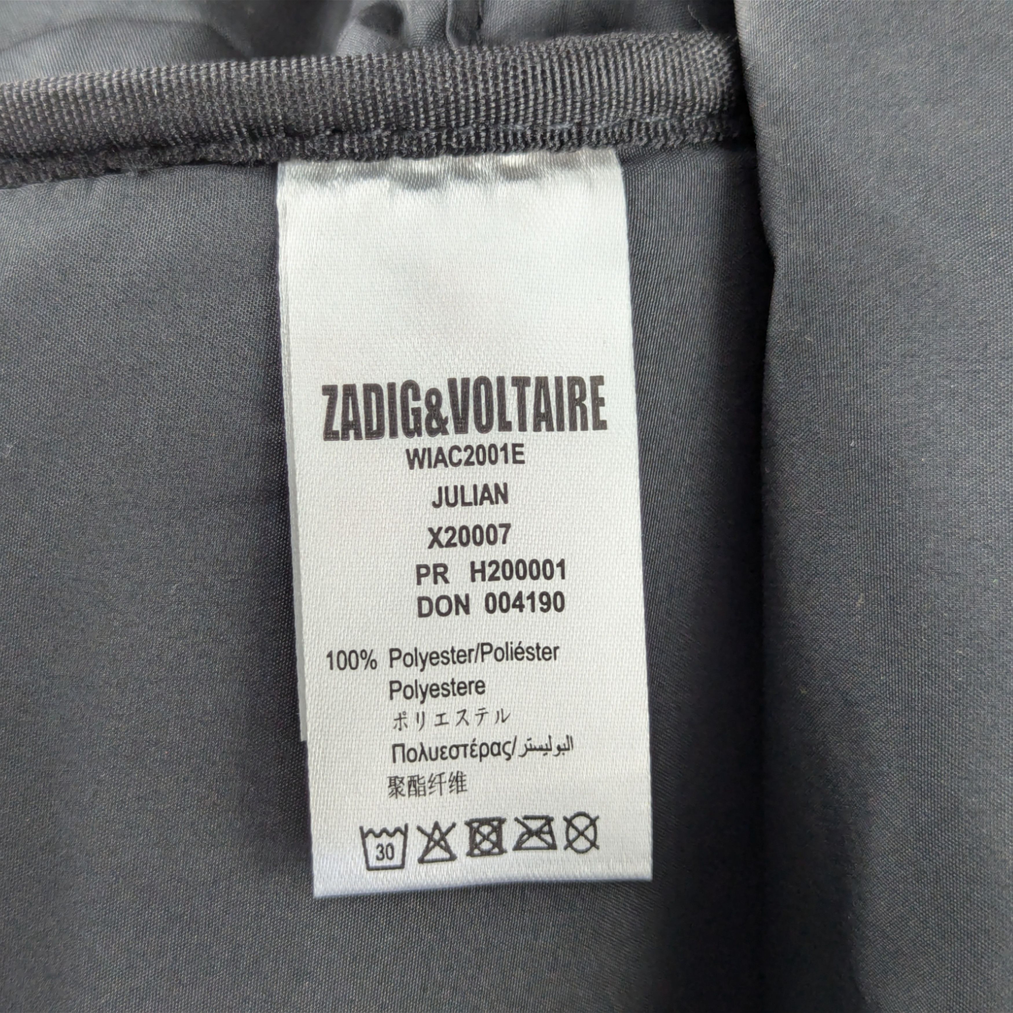 Zadig & Voltaire Zadig & Voltaire Gray Backpack Size ONE SIZE - 12 Thumbnail