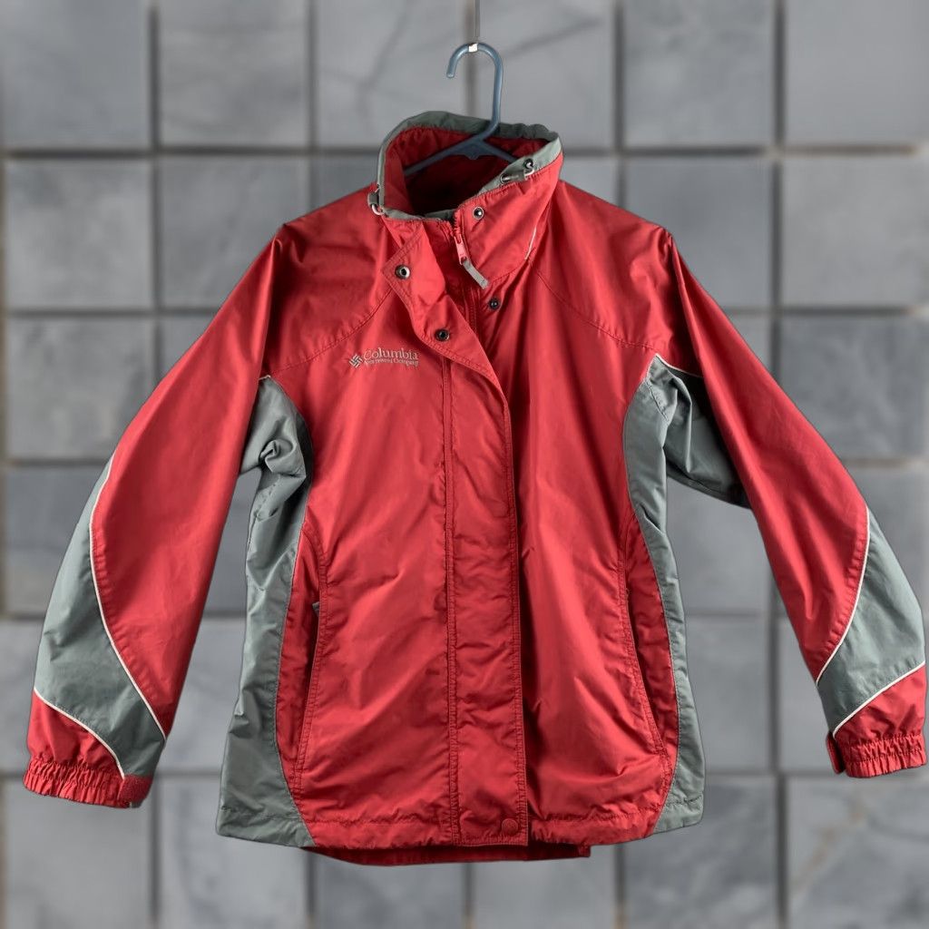 Pinko Columbia Jacket Womens Small S Pink Full Zip Softshell Snow Outerwear Interchangeable Core Regular Fit Winter Spring Fall Women (No extra text) Size S / US 4 / IT 40 - 1 Thumbnail