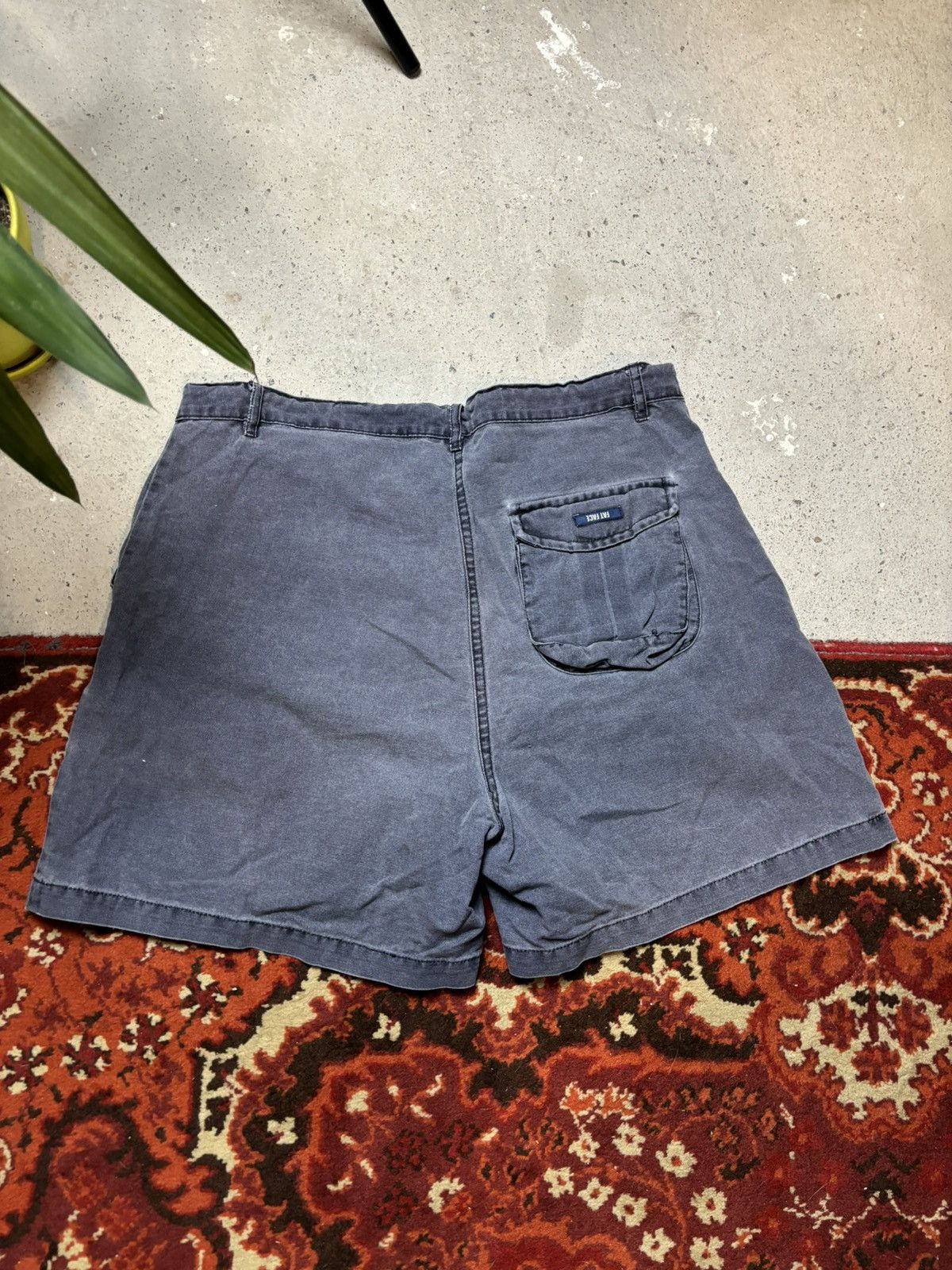 FatFace × Japanese Brand × Vintage Original FatFace y2k vintage blue cotton shorts Size 38" / US 16 / IT 52 - 7 Thumbnail