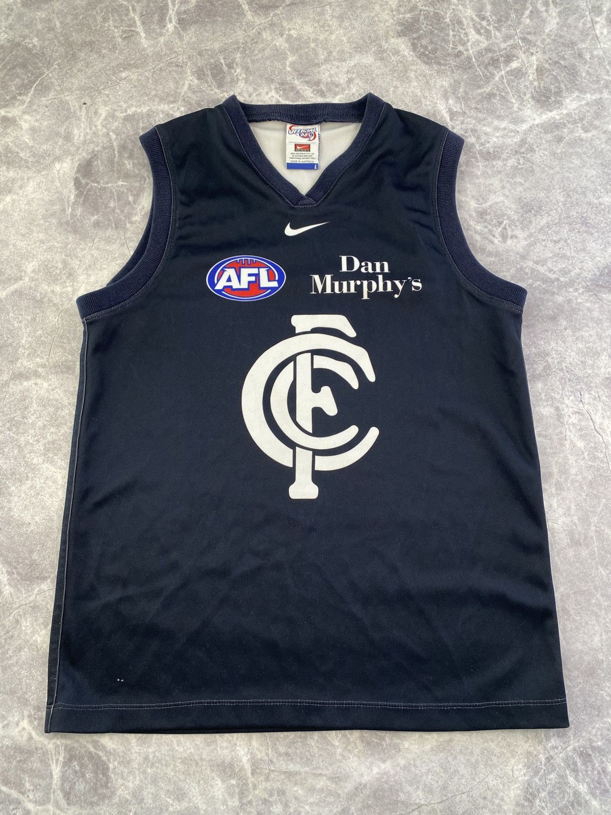 Nike Carlton Blues AFL 2005 Jersey Size: L Size US L / EU 52-54 / 3 - 1 Thumbnail
