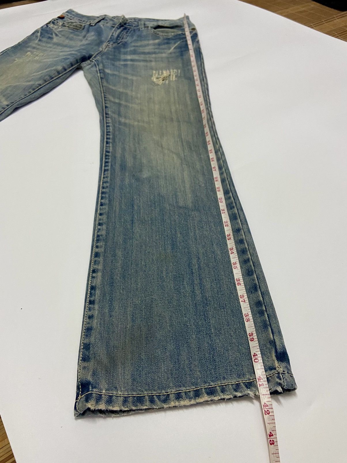 Robins Jeans DISTRESSED ROBIN'S JEANS Size US 31 - 17 Thumbnail