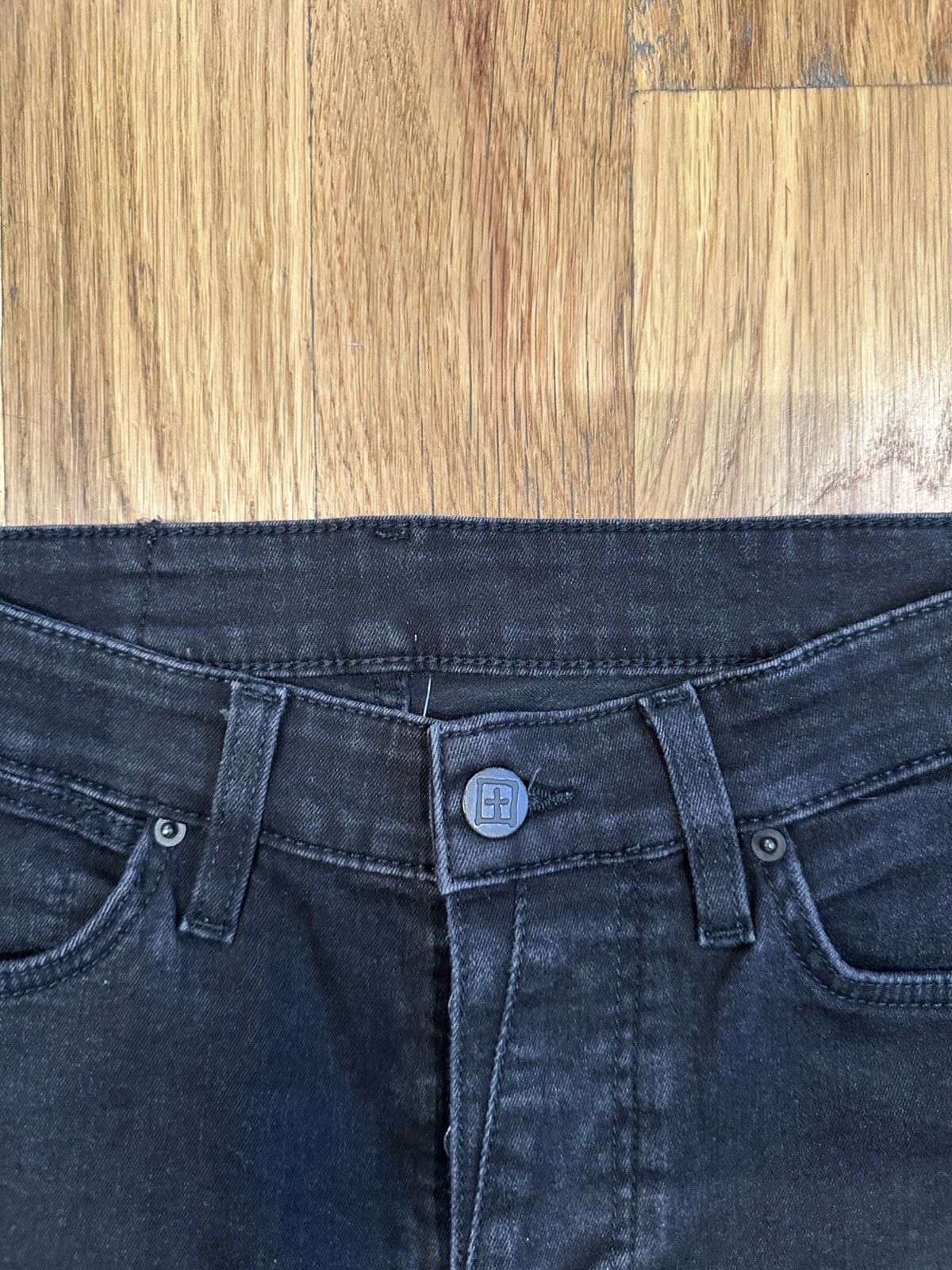 Ksubi Ksubi Plain Black Denim Jeans Size 31 Size US 31 - 3 Thumbnail