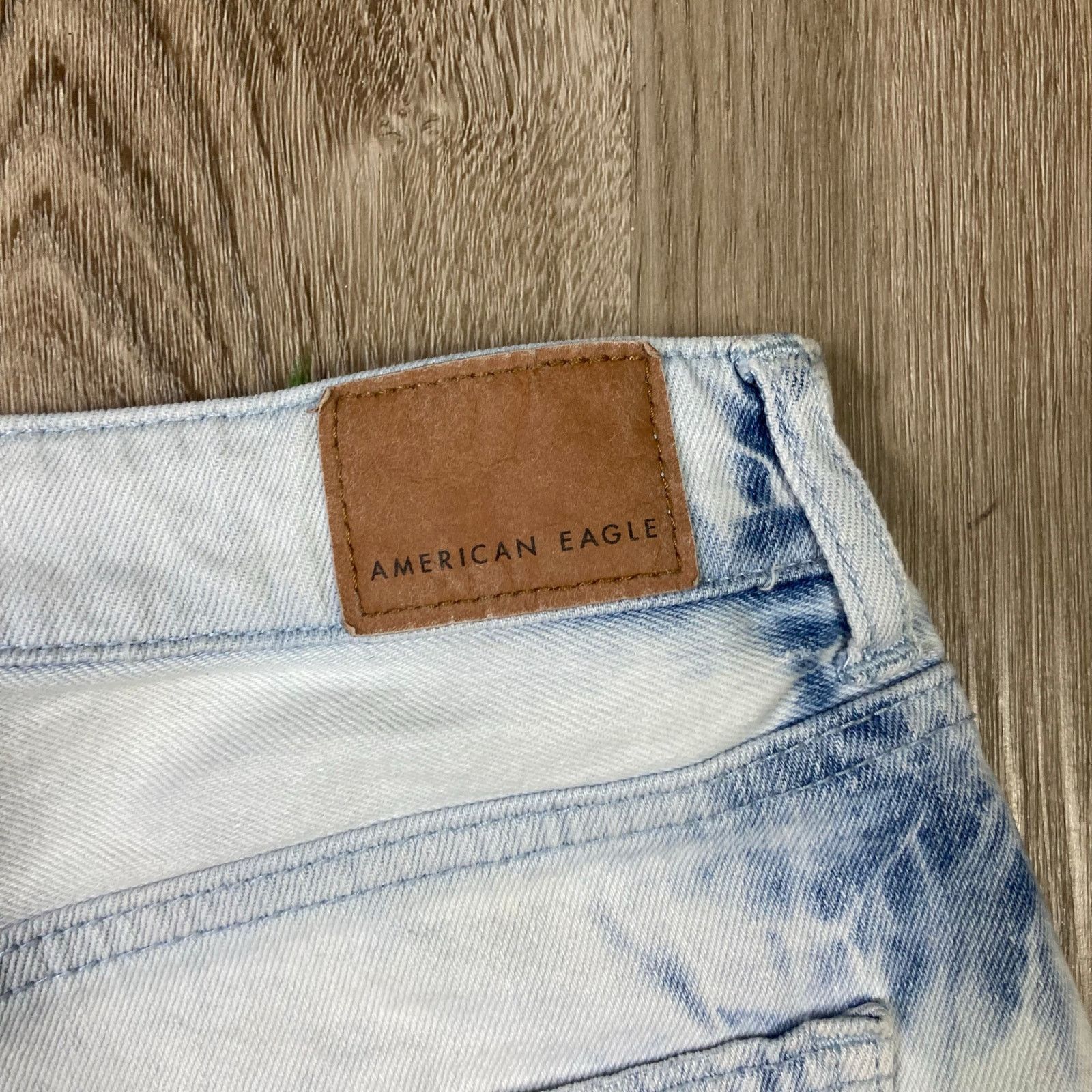 American Eagle Outfitters American Eagle Women's Tie Dye Denim Shorts Shortie 4 Size 27" / US 4 / IT 40 - 12 Thumbnail