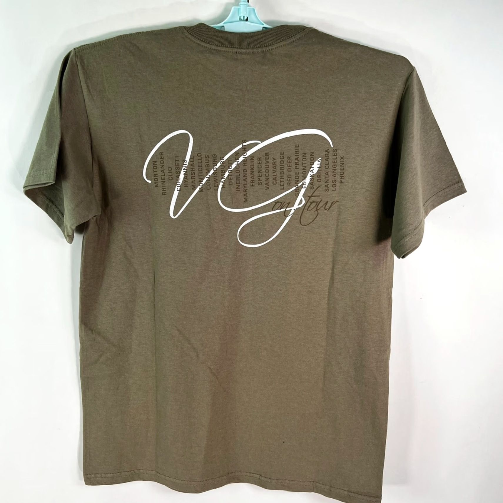 Gildan VTG Vince Gill 90's Tour Shirt Gildan Mens Tan T Shirt Size M Size US L / EU 52-54 / 3 - 5 Thumbnail