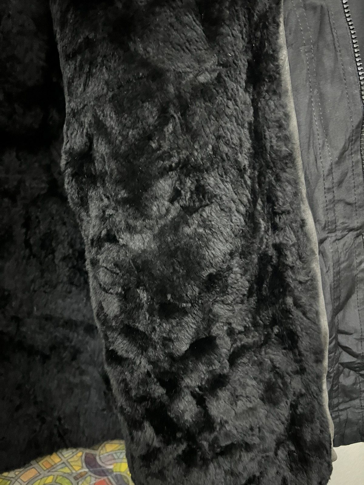 Designer Made in Finland fur-ined leather RABBIT TURKIS TURKU (GJ 31) Size US XXL / EU 58 / 5 - 23 Thumbnail