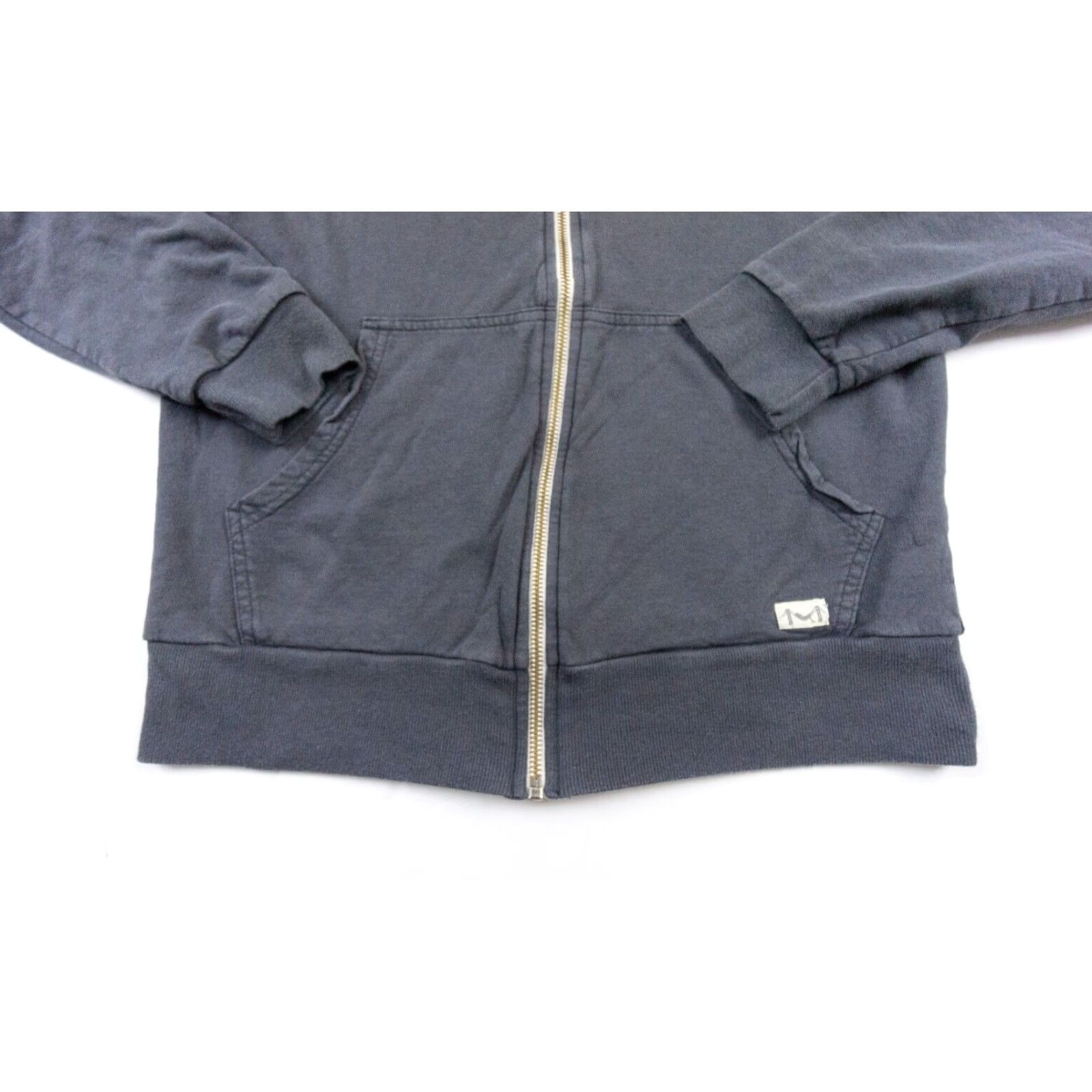 Marine Layer Marine Layer Hoodie Adult XS Gray Full Zip Lightweight Logo Facebook - Regular Fit, Men Size US XS / EU 42 / 0 - 4 Thumbnail