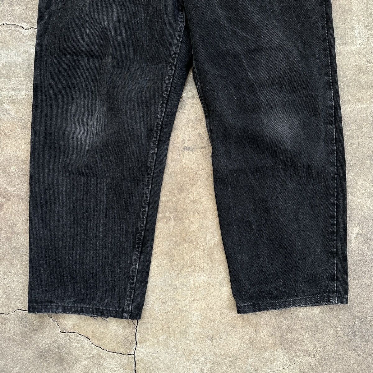 Levi's × Vintage Vintage Levis 550 Relaxed Fit Stone Wash Denim Size US 38 / EU 54 - 3 Thumbnail