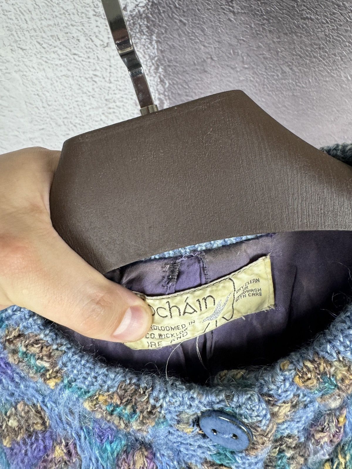 Handmade × Vintage Vintage SioChain Ireland Handloomed Sweater women’s Size M / US 6-8 / IT 42-44 - 10 Thumbnail